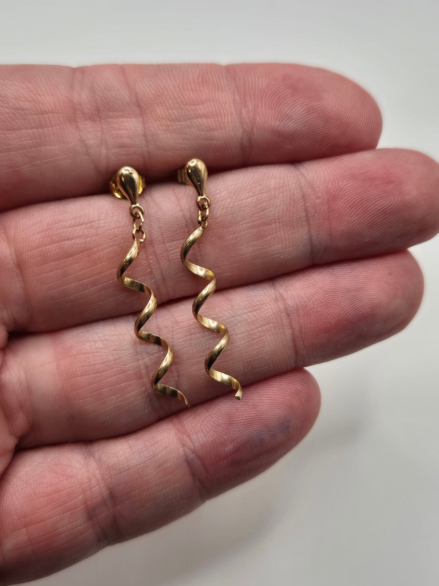 9ct gold earrings