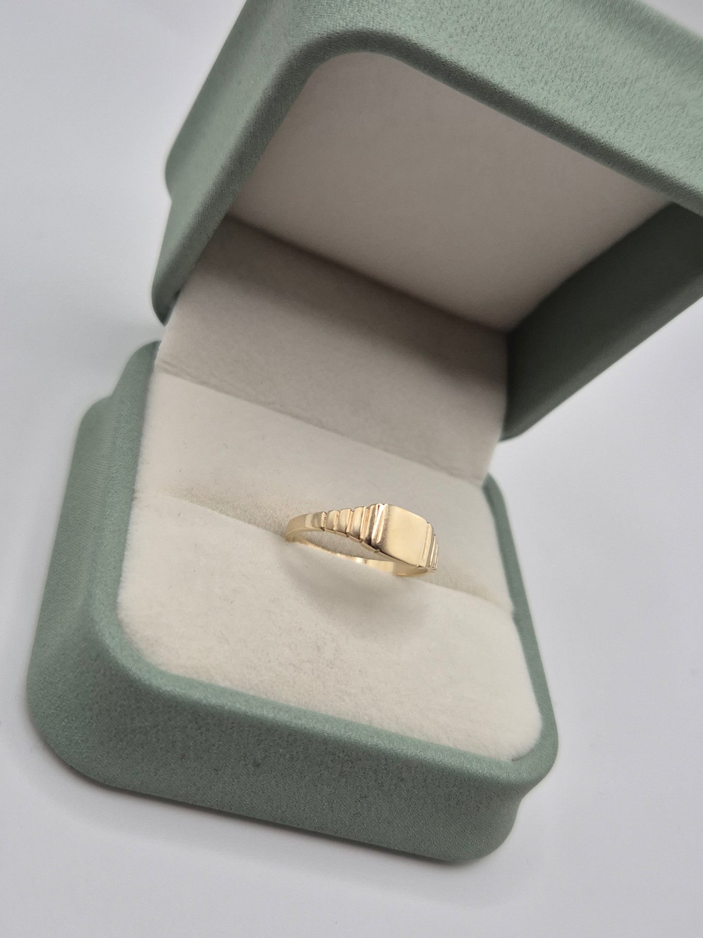 9ct gold signet ring