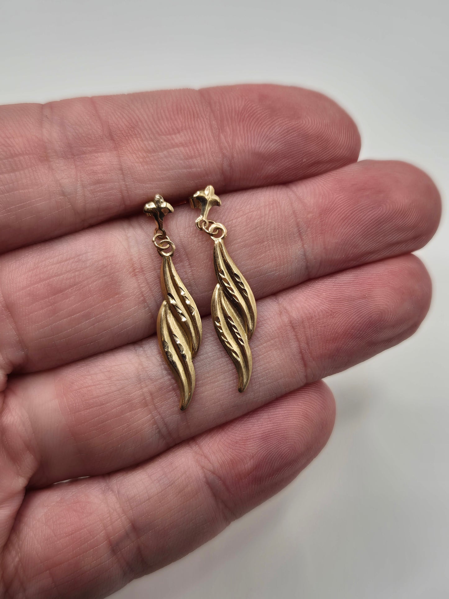 9ct gold earrings