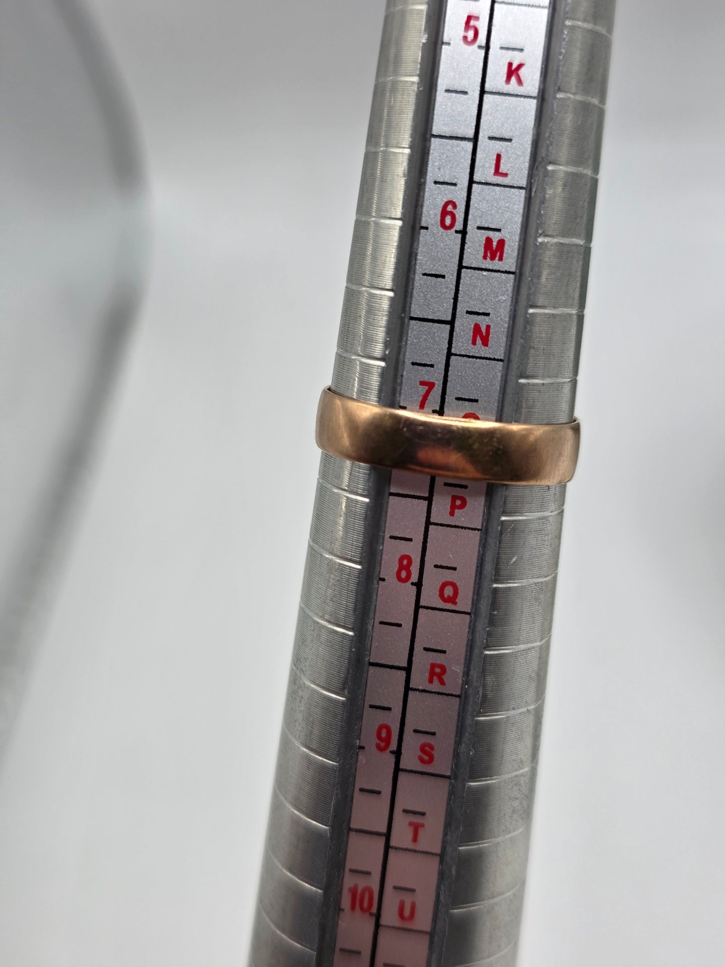 9ct rose gold wedding ring