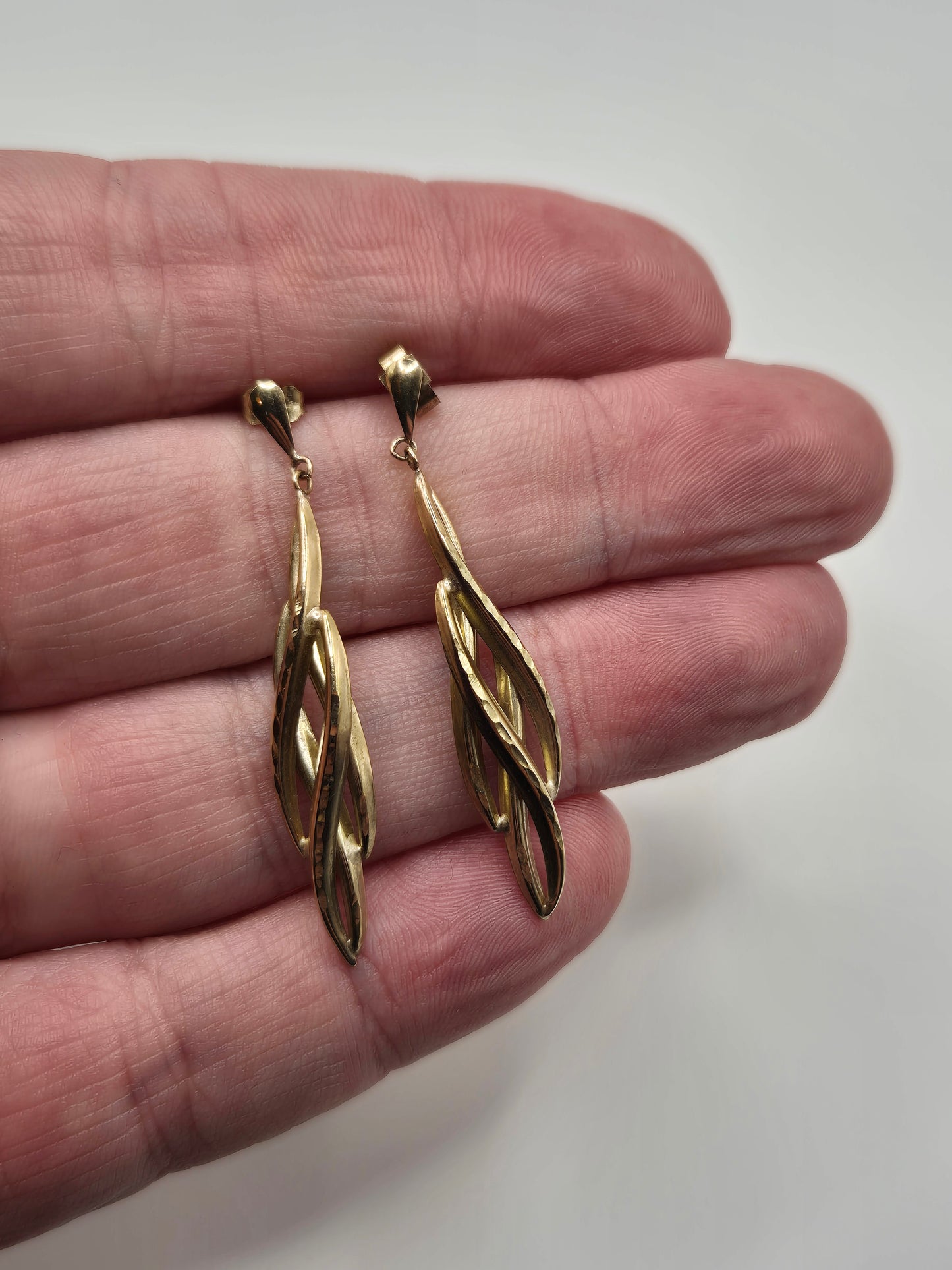 9ct gold earrings
