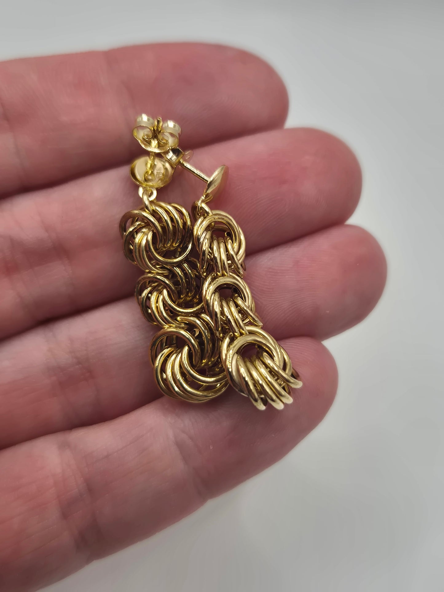 9ct gold earrings