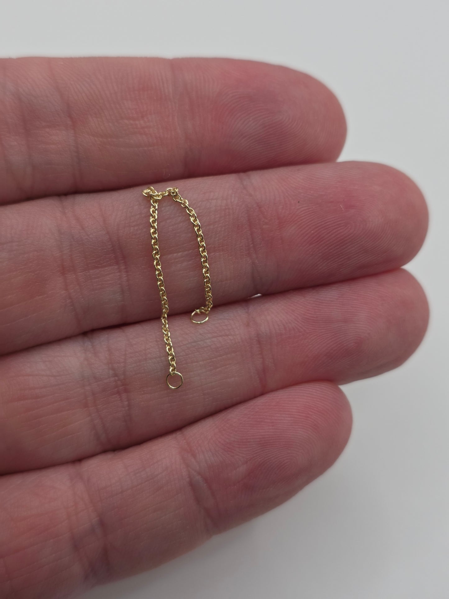 9ct gold safety chain