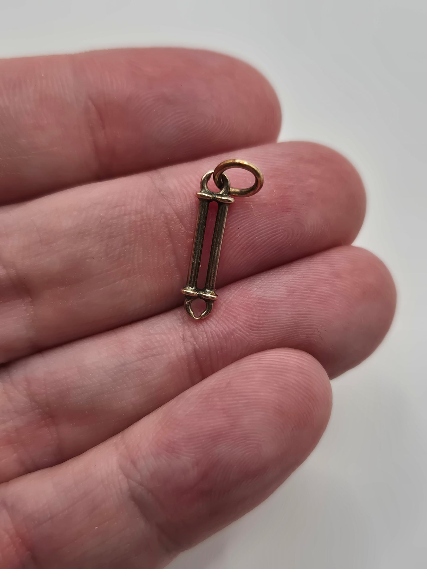 Edwardian 9ct gold extender