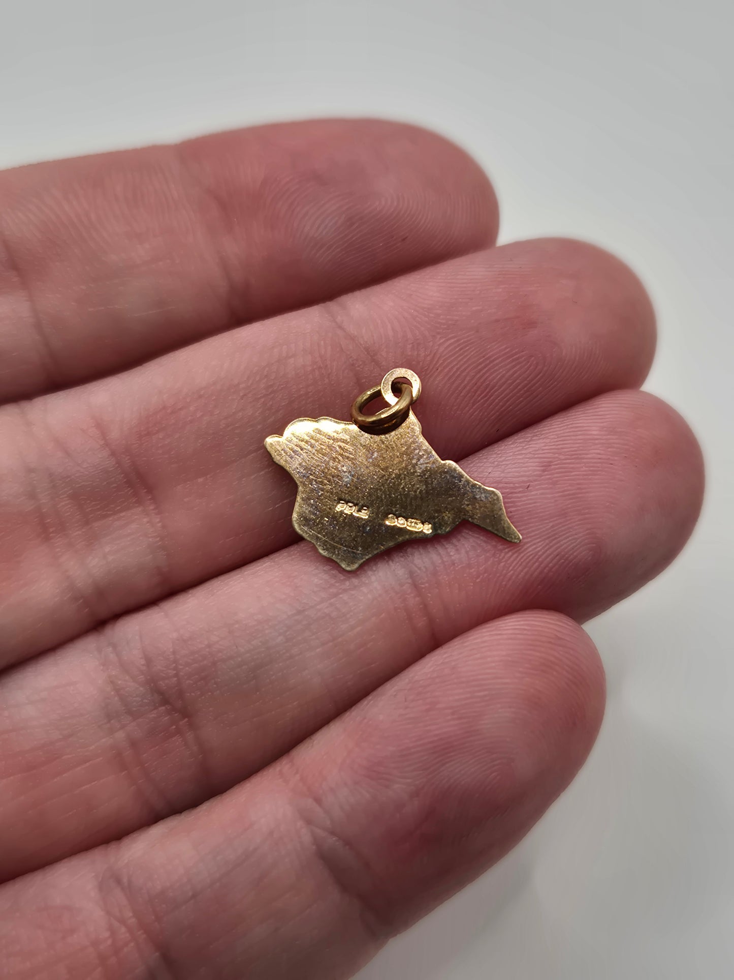 9ct gold "Isle of wight" charm