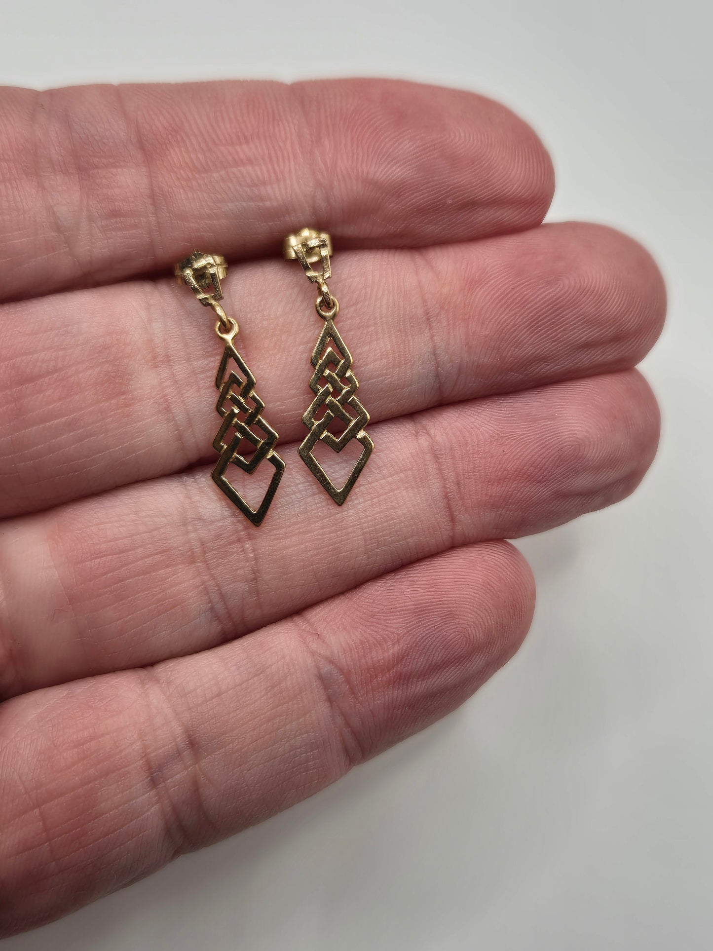 9ct gold earrings