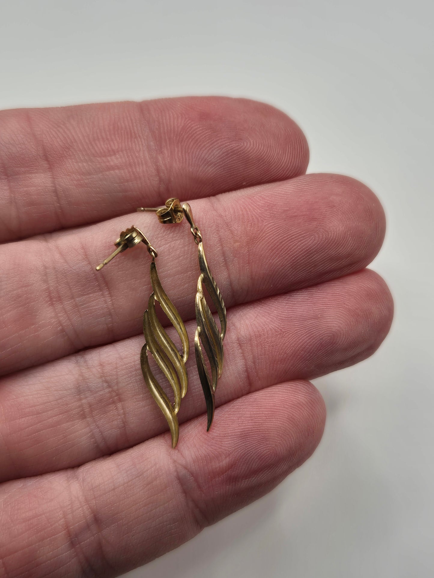 9ct gold earrings