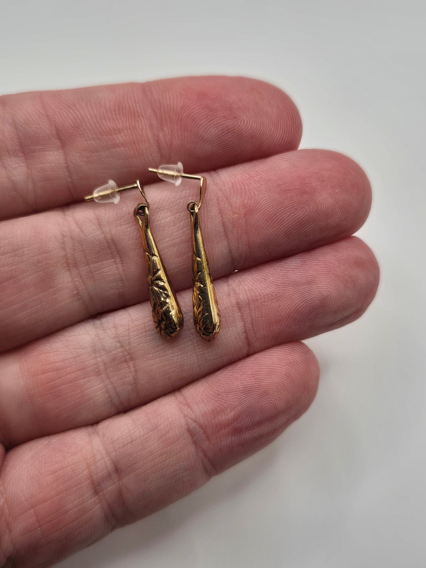 9ct gold earrings