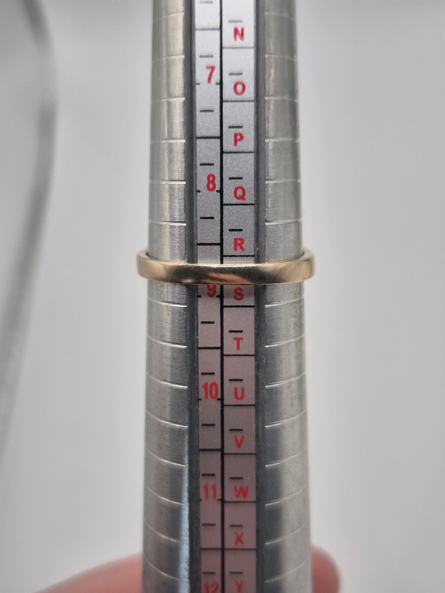 9ct gold topaz and zircon ring