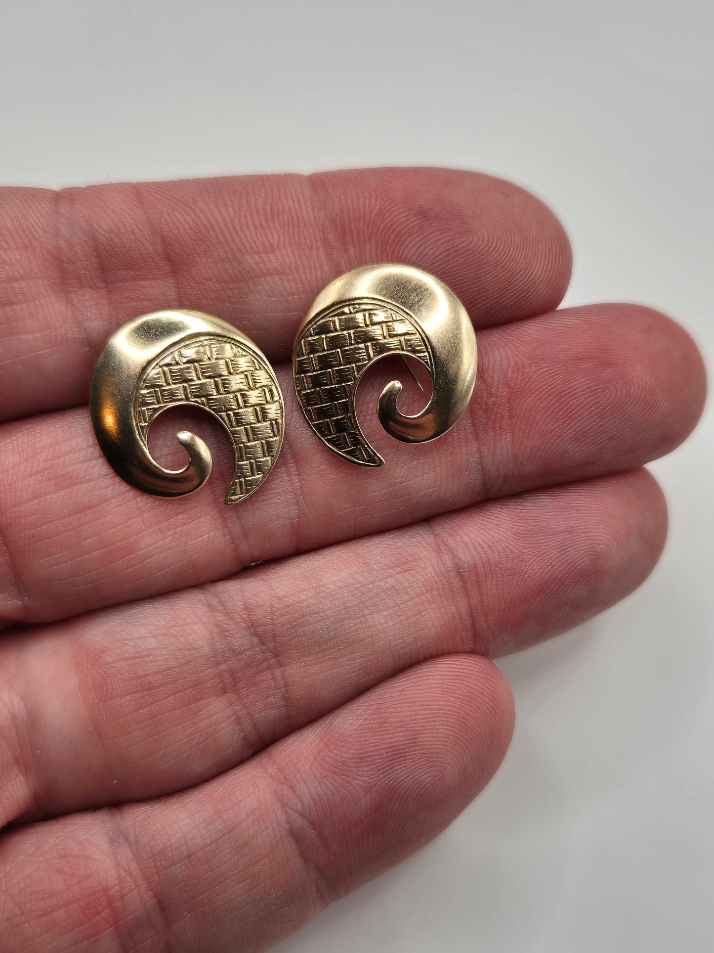 9ct gold earrings