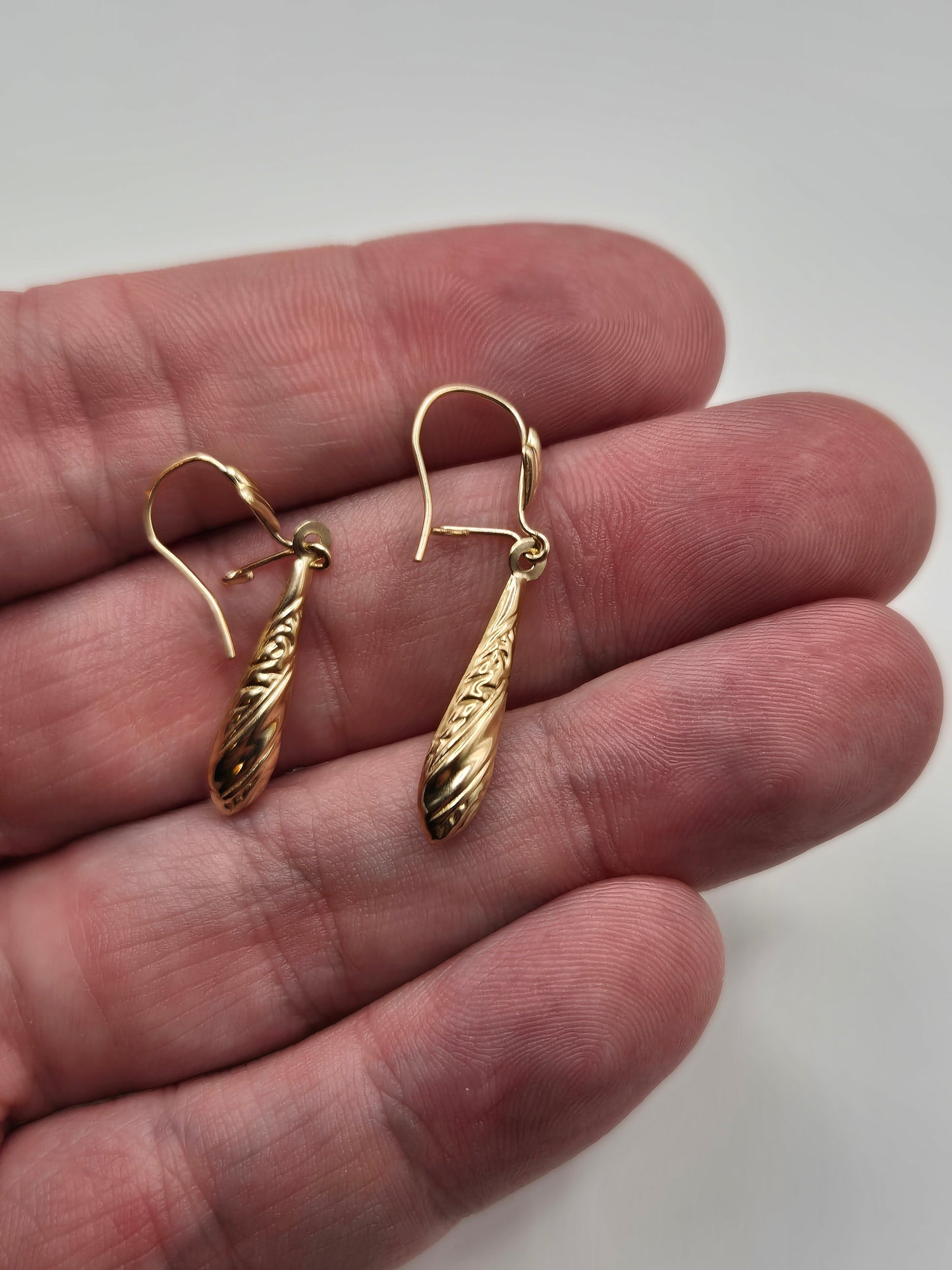 9ct gold earrings