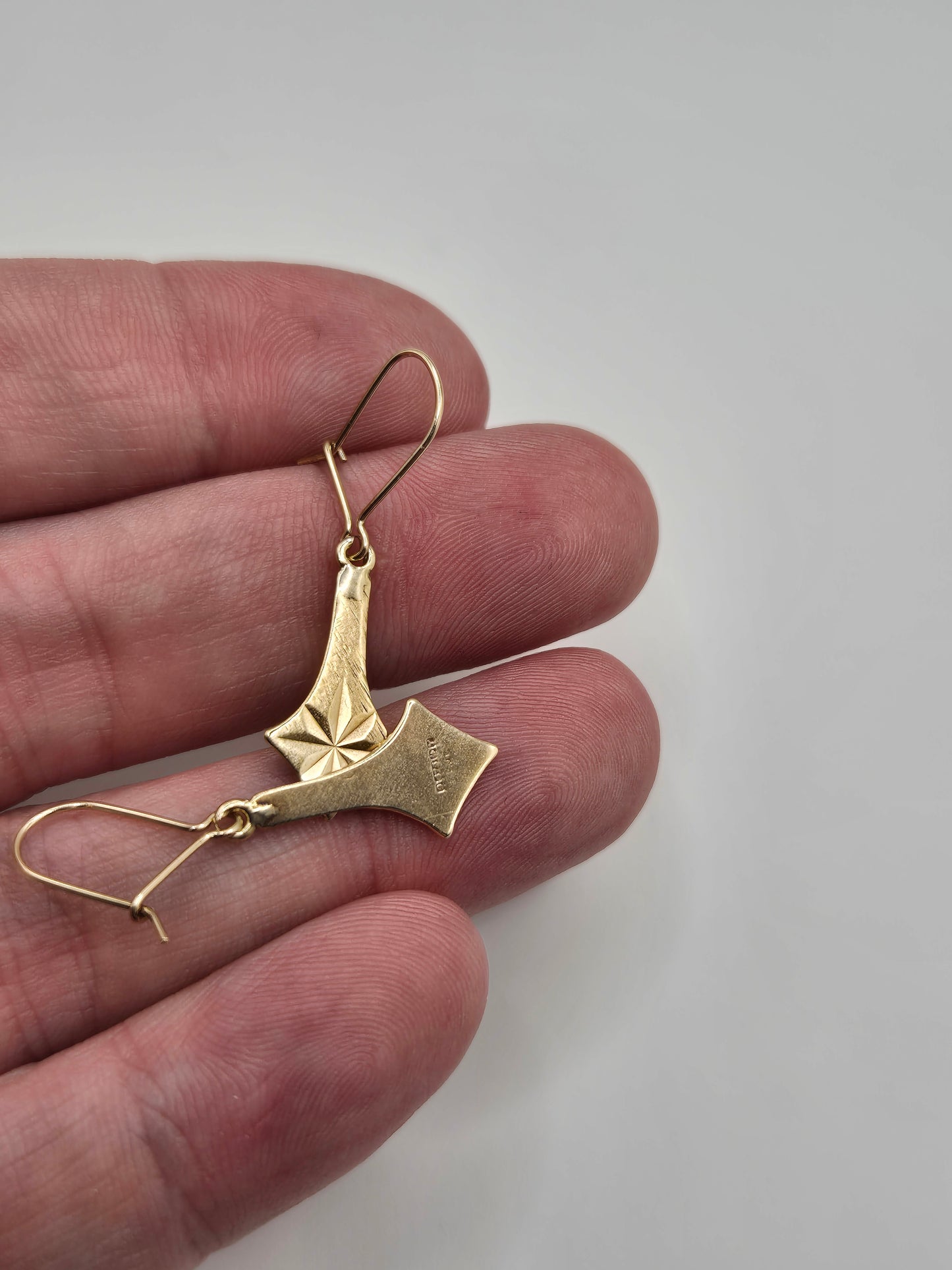 9ct gold earrings