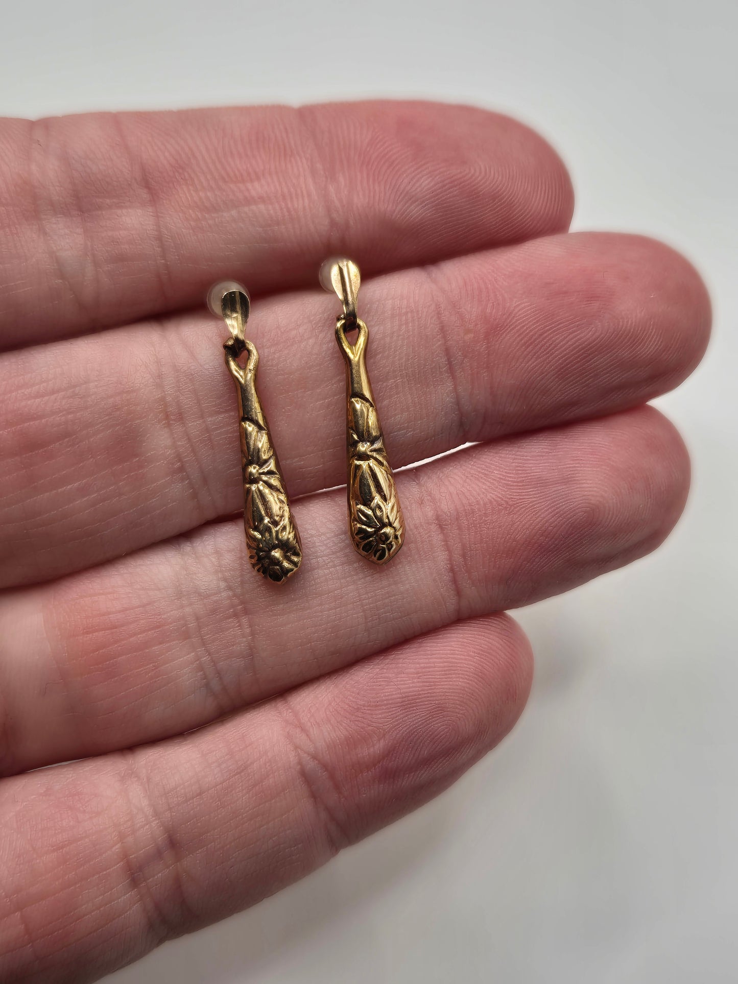 9ct gold earrings