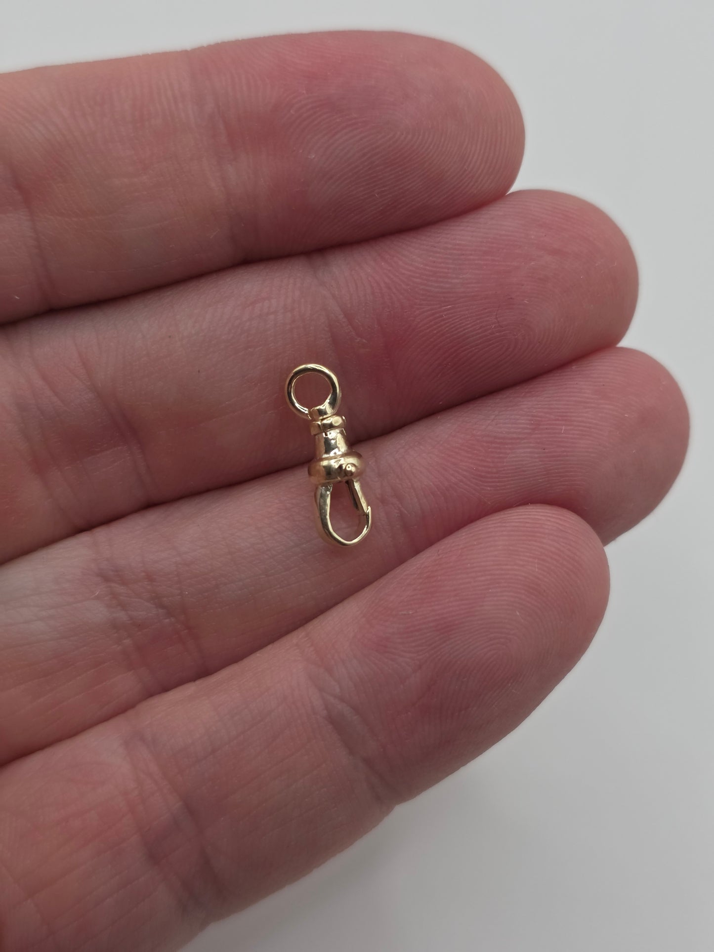 9ct gold swivel dog clip 15mm (9)