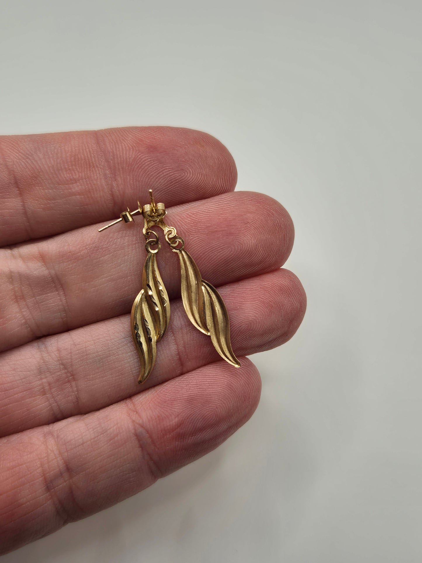 9ct gold earrings