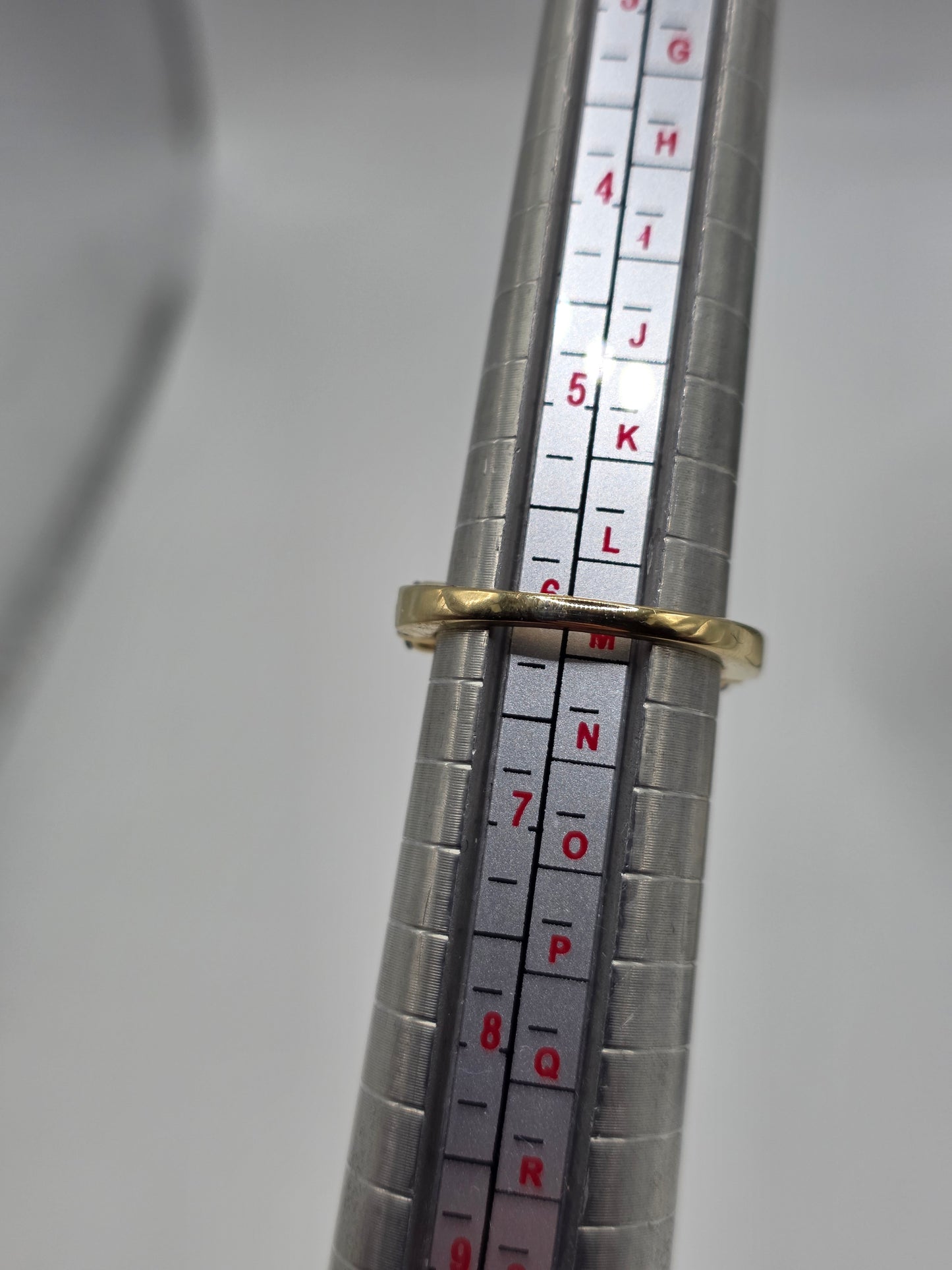 9ct gold diamond half eternity ring