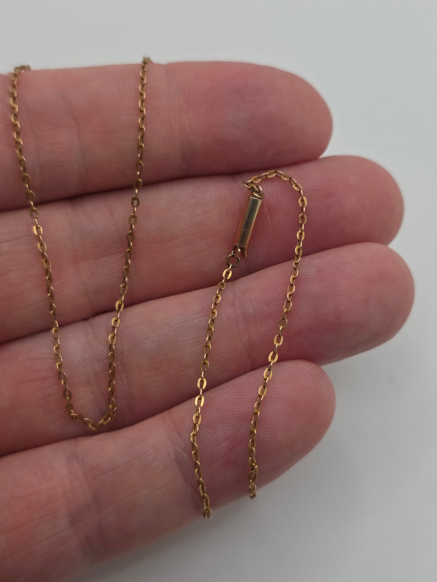 Edwardian 9ct rose gold chain (44)