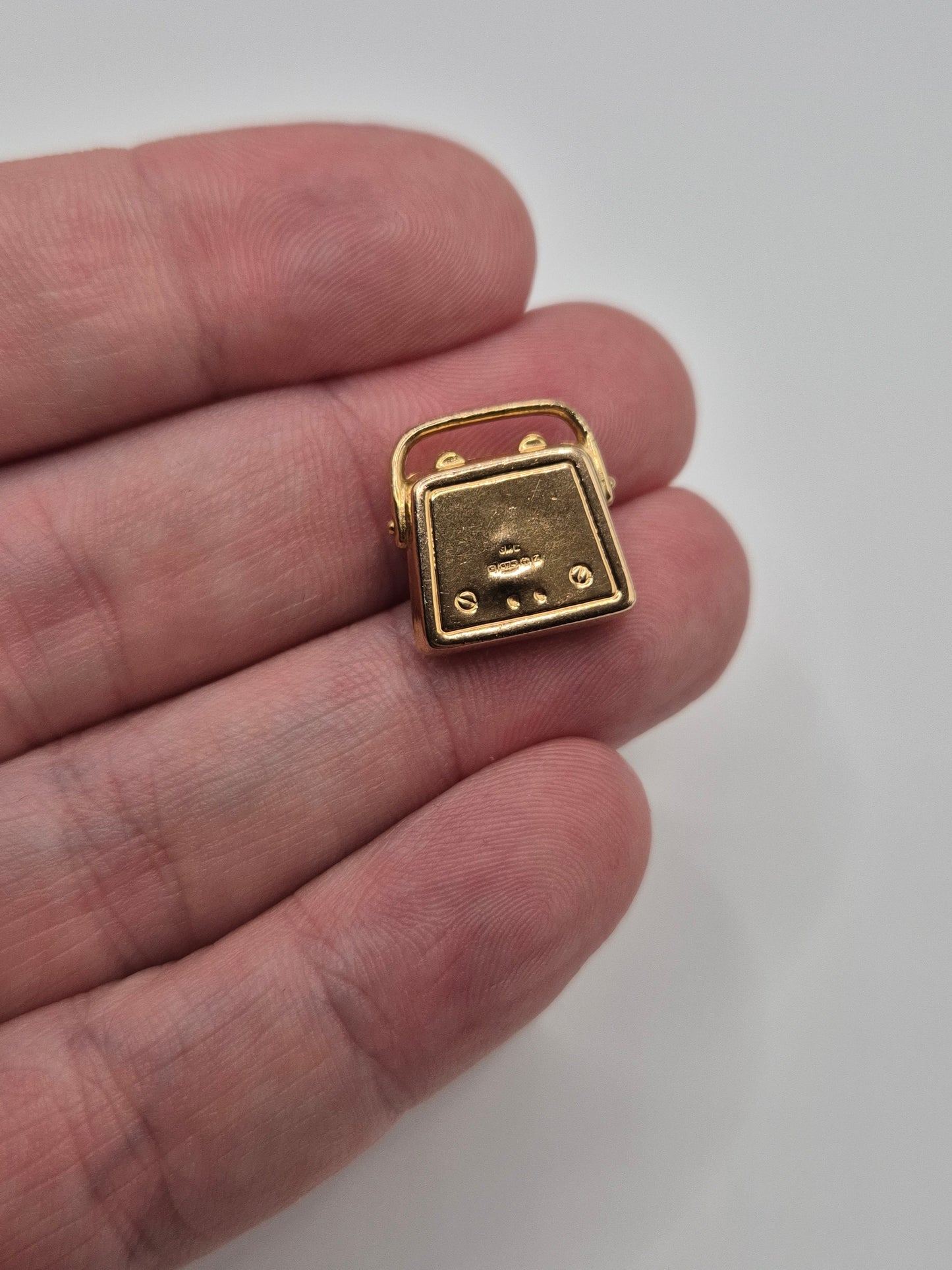 9ct gold vintage radio Charm