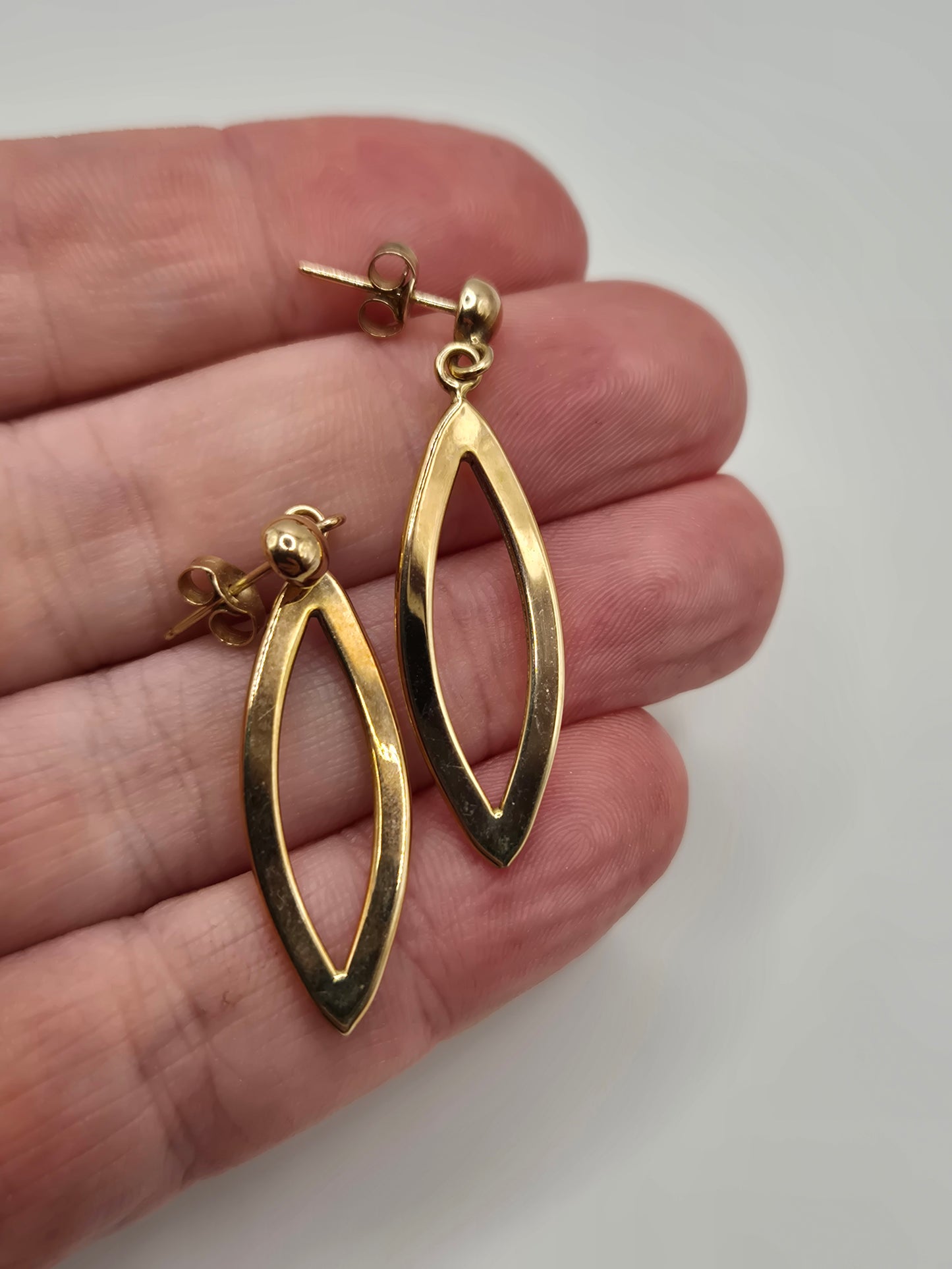 9ct gold earrings