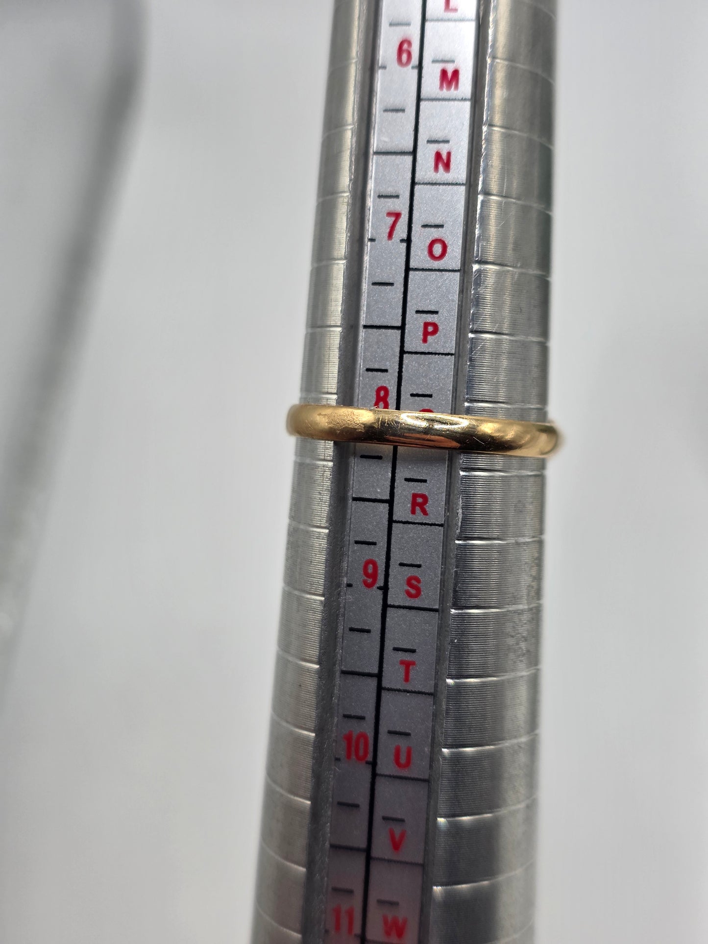 Antique 18ct gold ruby ring