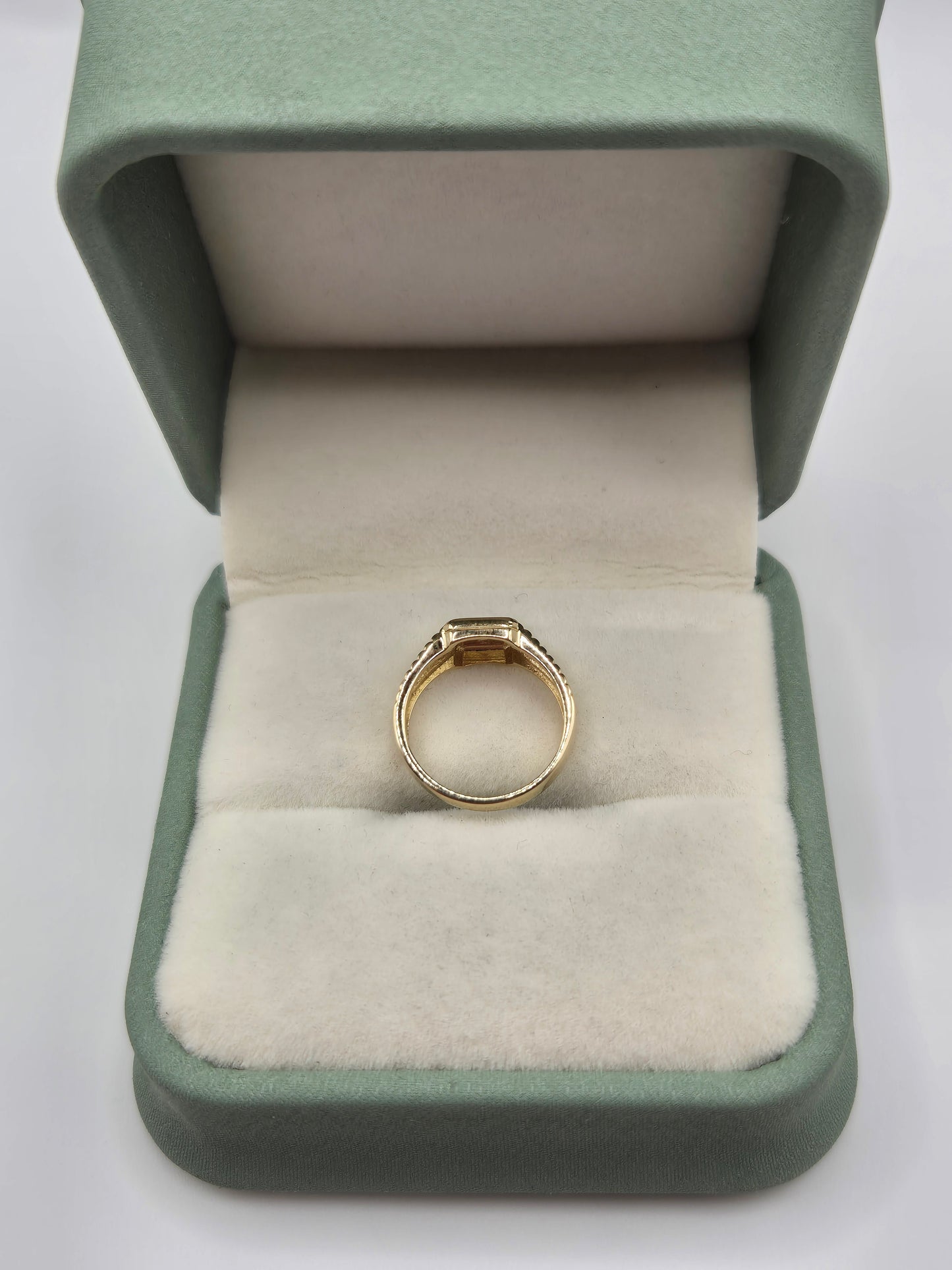 9ct gold rolex style ring