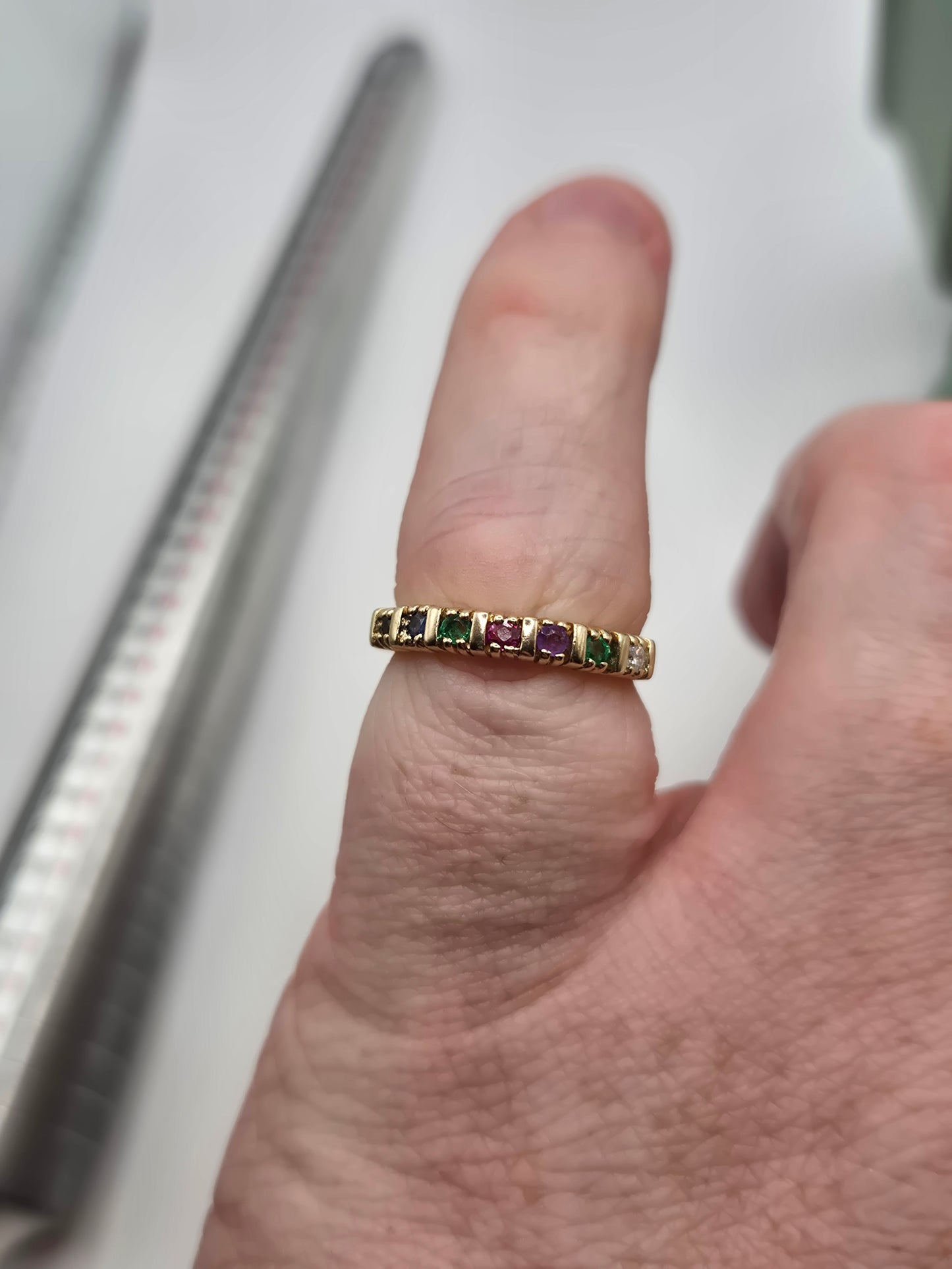 9ct gold DEAREST ring