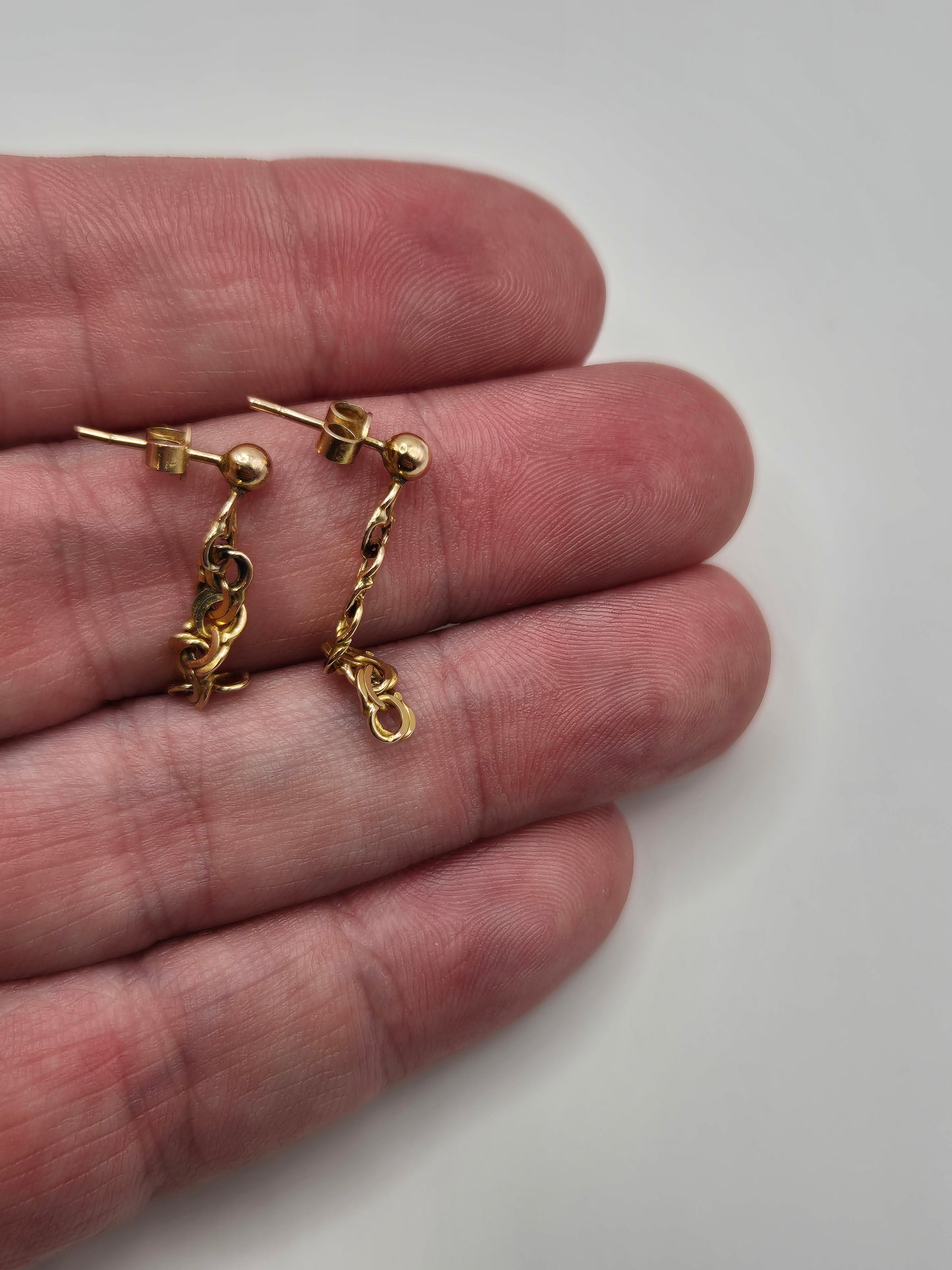 9ct gold earrings
