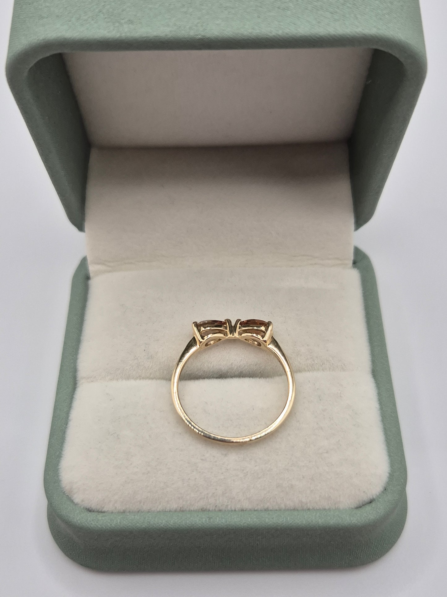 9ct gold tourmaline ring