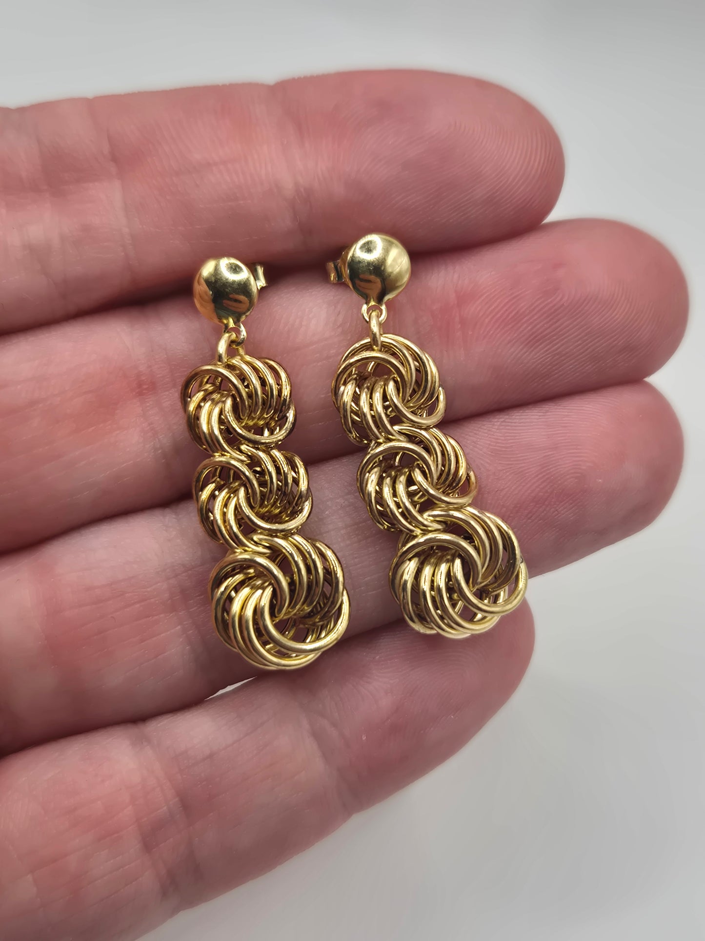 9ct gold earrings