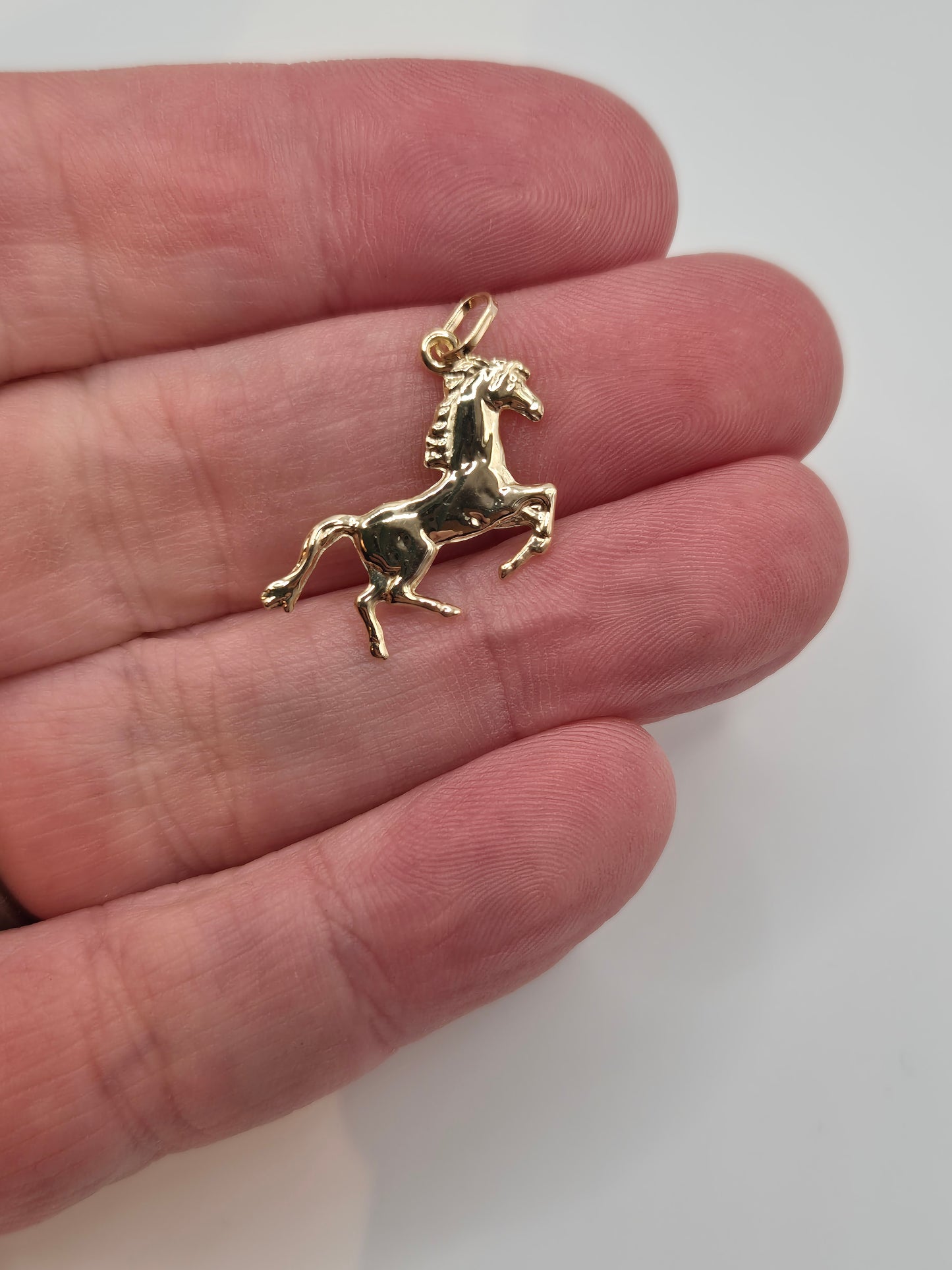 9ct gold horse charm