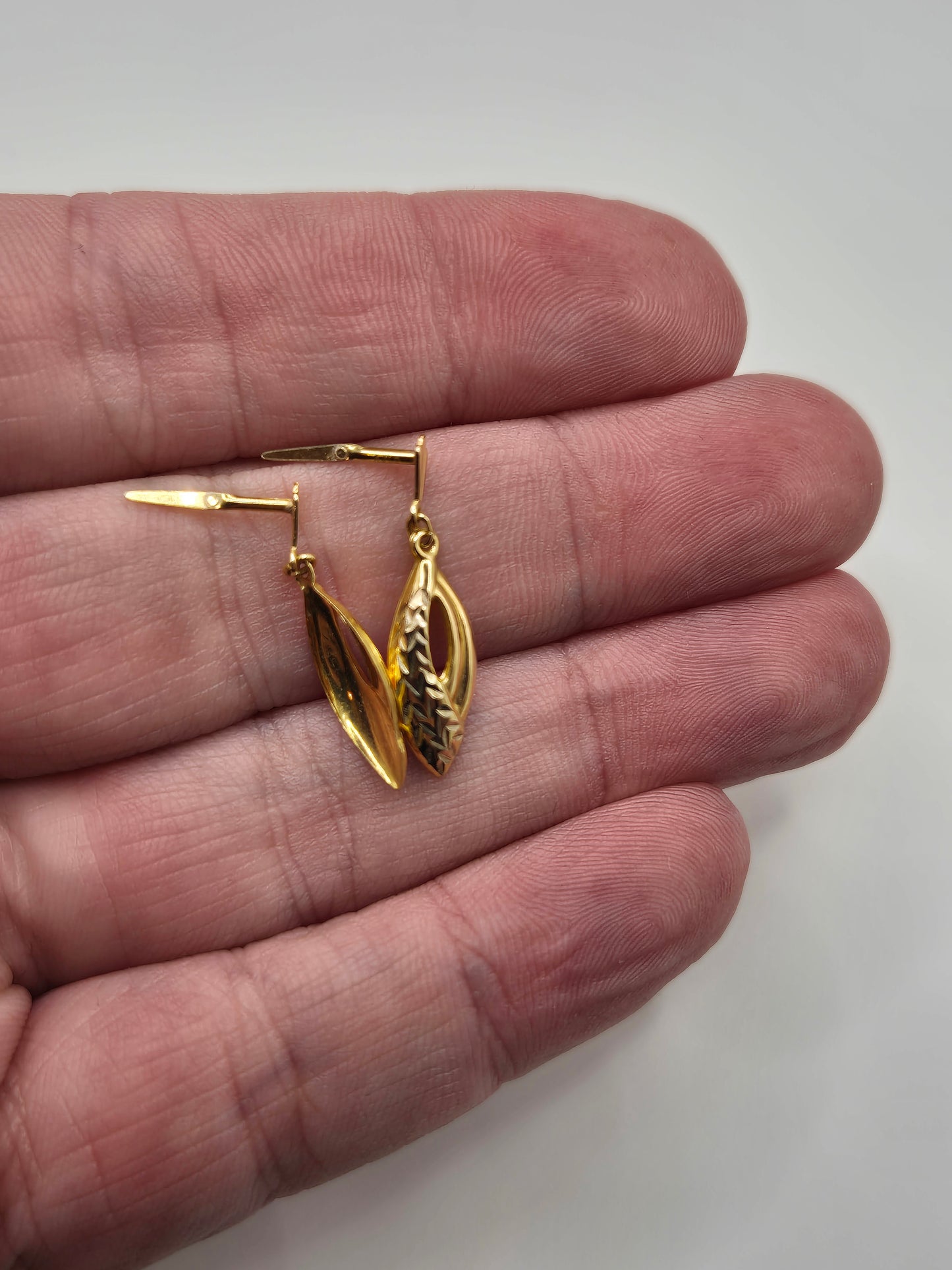 9ct gold earrings