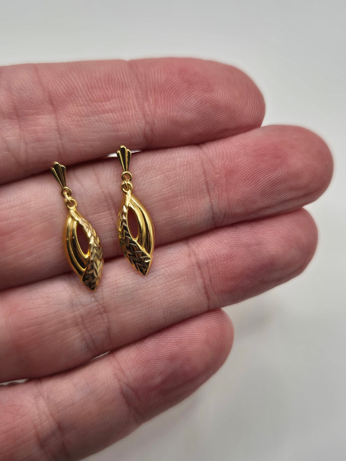 9ct gold earrings