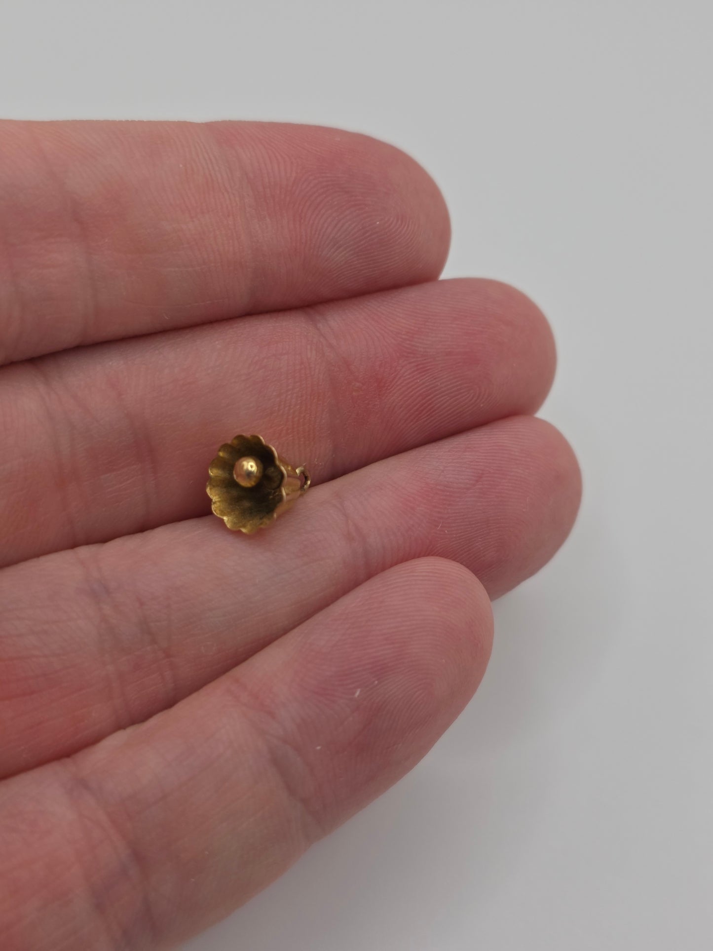 9ct gold bell charm