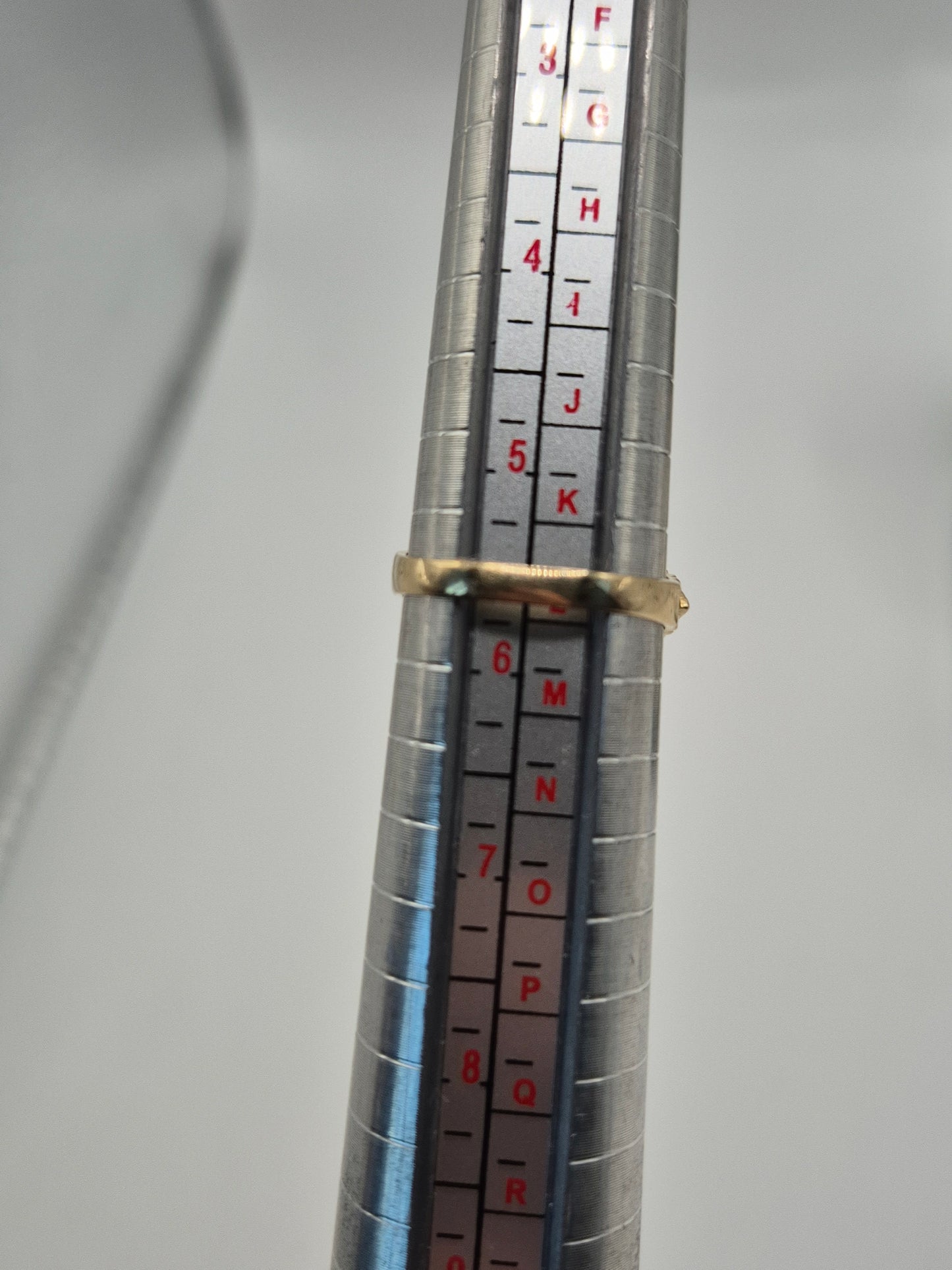 9ct gold amethyst ring