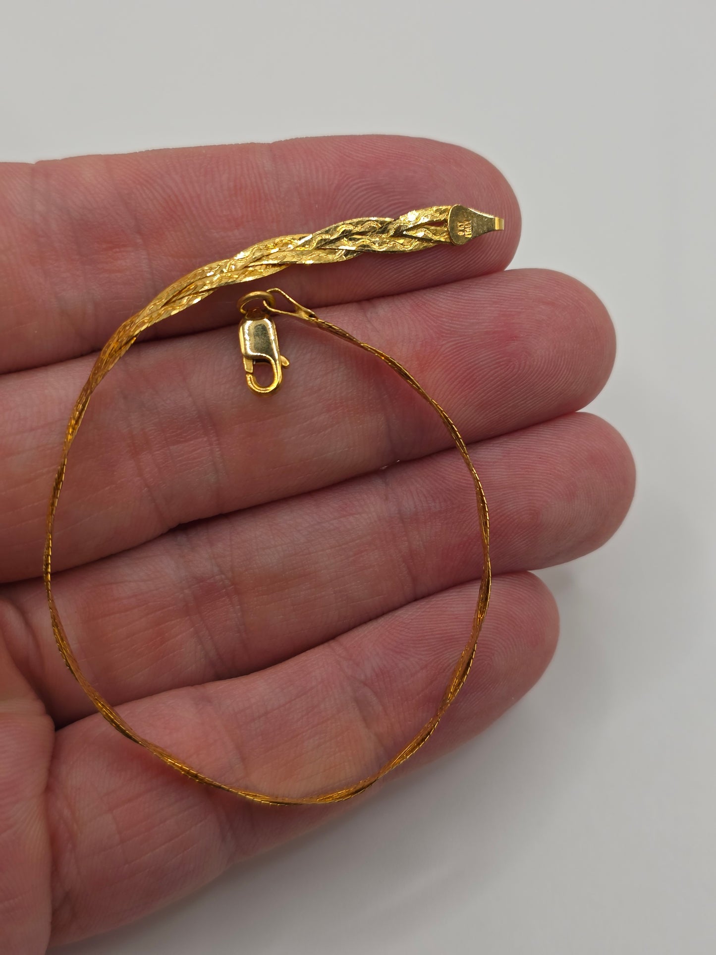 9ct gold bracelet