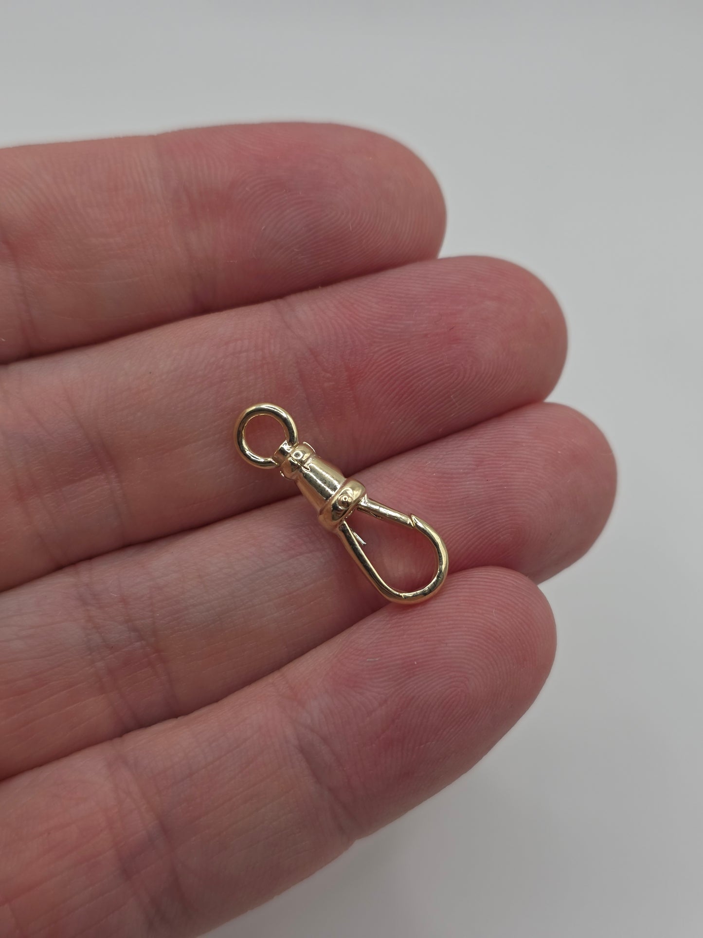 9ct gold swivel dog clip 23mm (7)