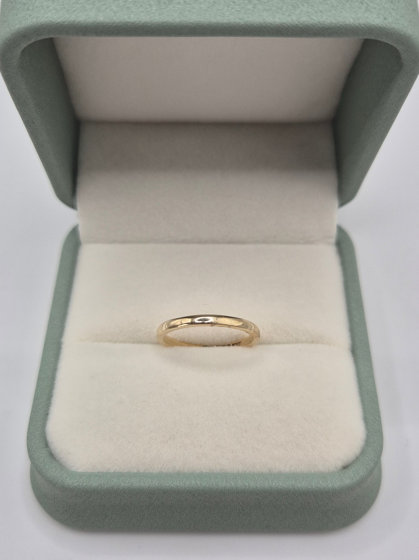 9ct rose gold stacking band ring