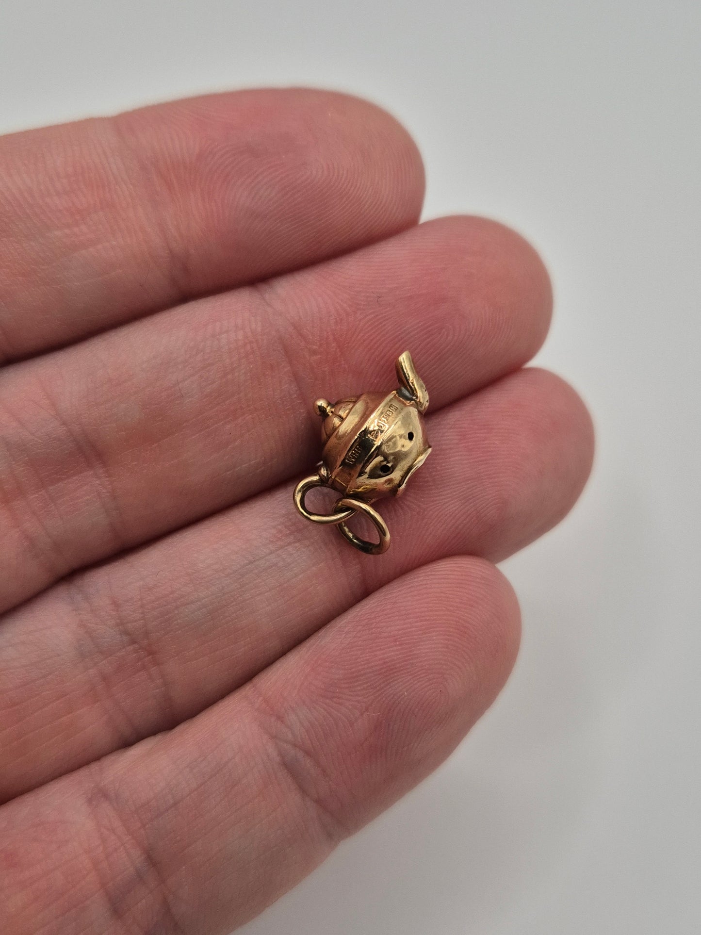 9ct gold tea pot charm