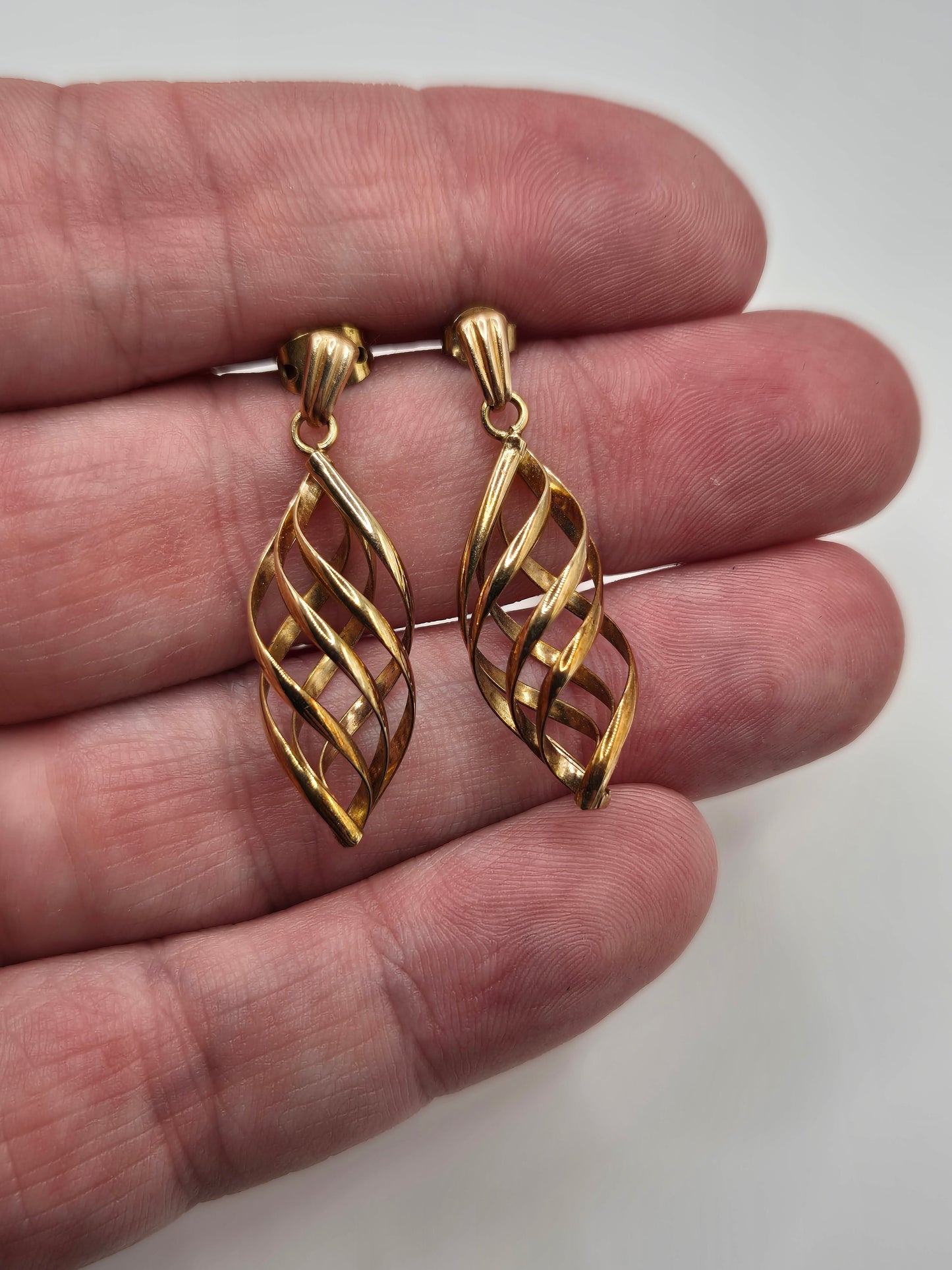 9ct gold earrings