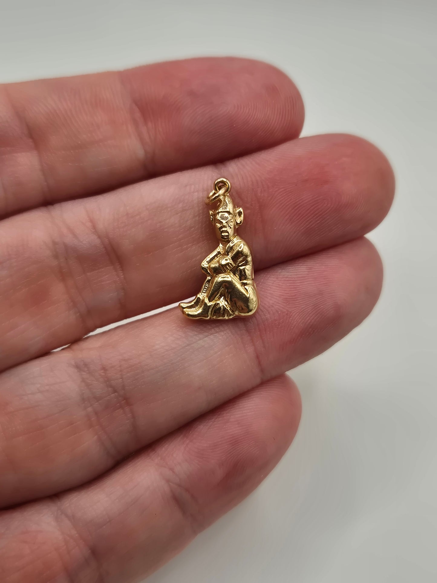 9ct gold pixie charm