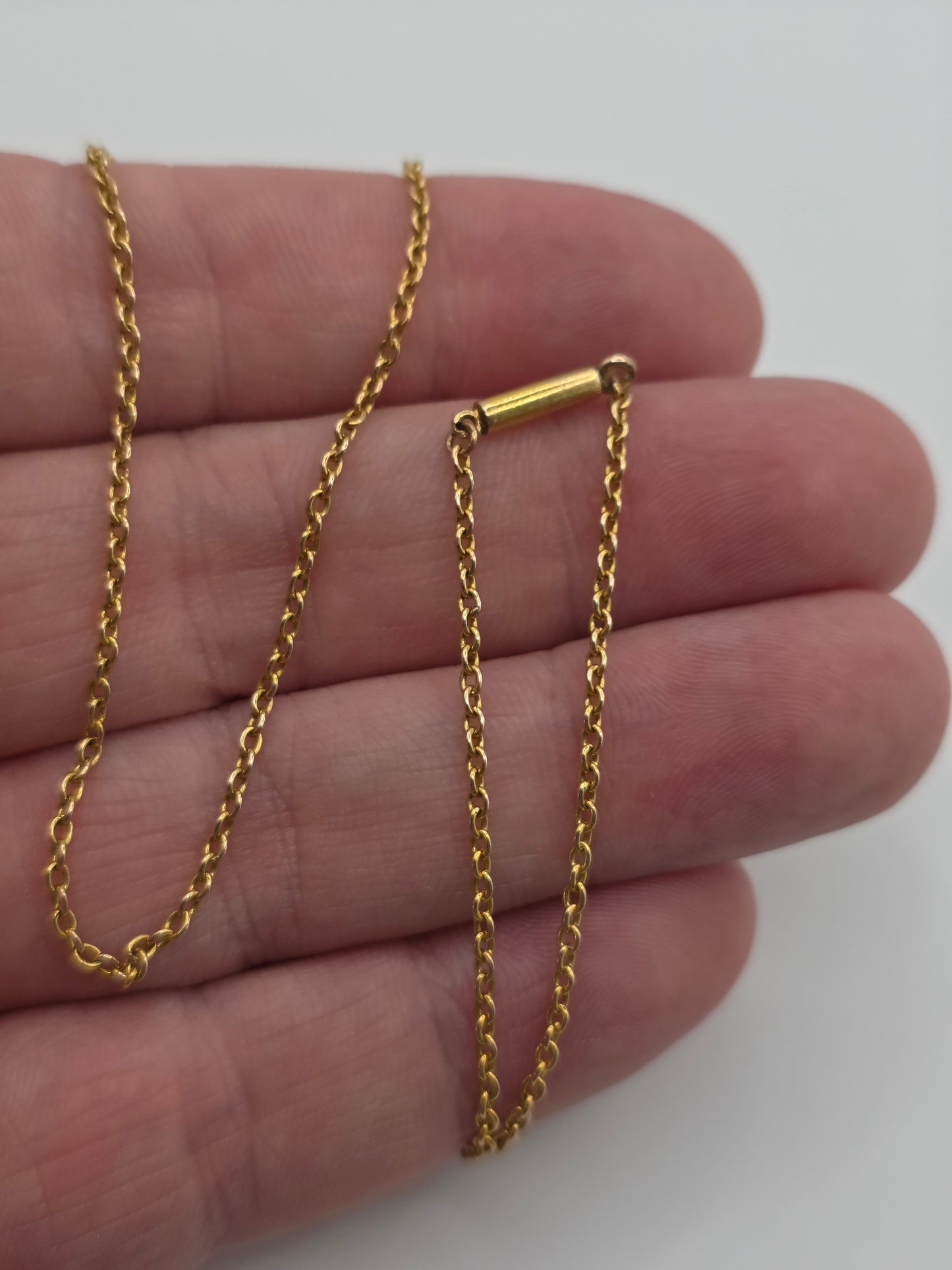 Antique 9ct gold chain (65)