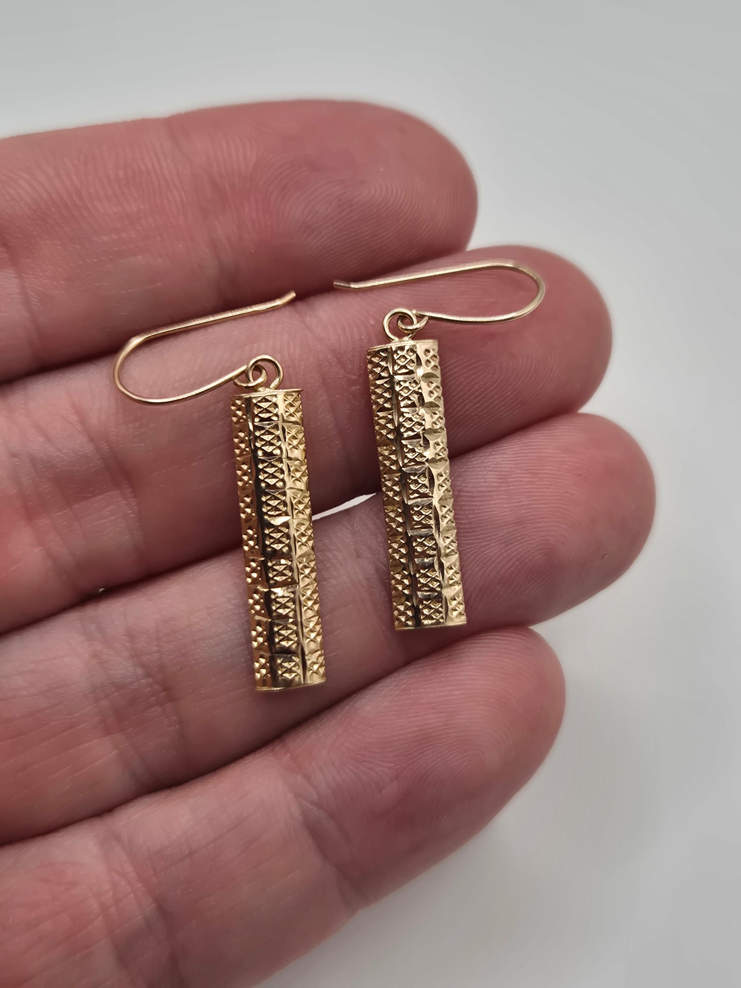 9ct gold earrings