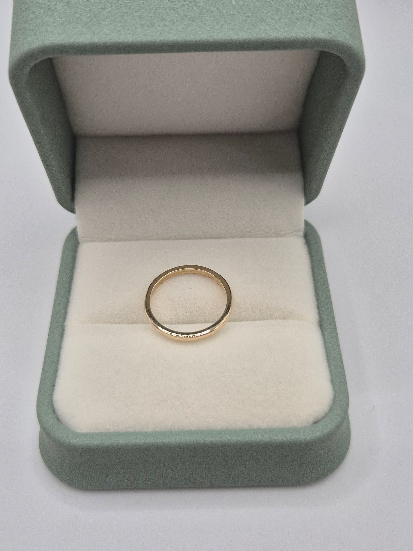 9ct rose gold stacking band ring