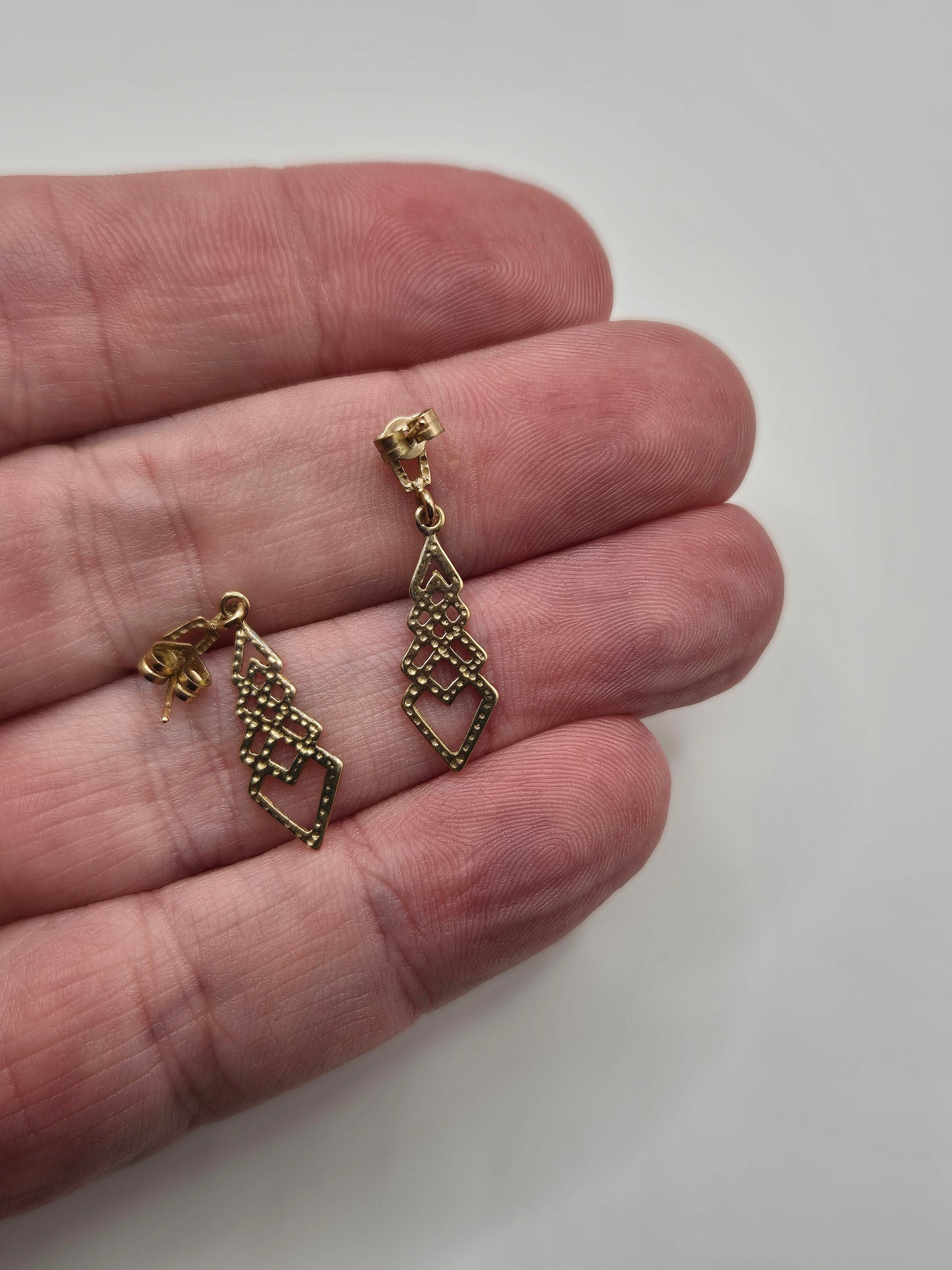 9ct gold earrings