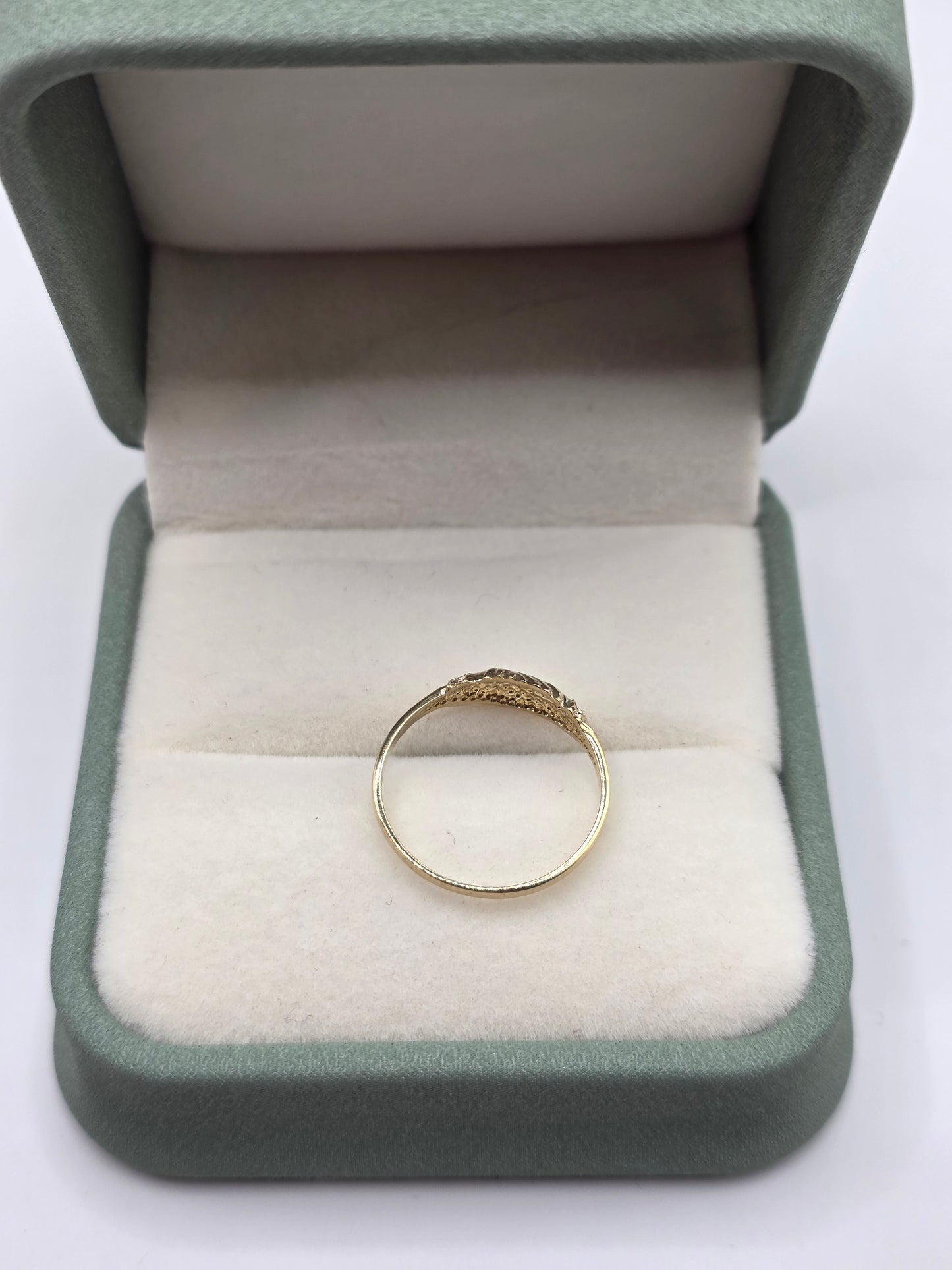 9ct gold fede ring