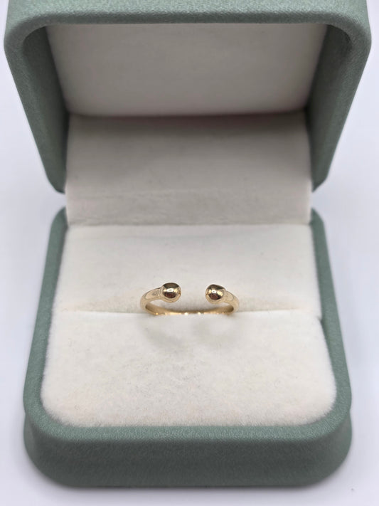 9ct gold torque ring