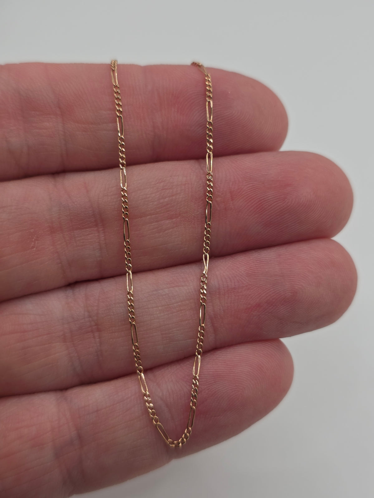 9ct rose gold chain (136)