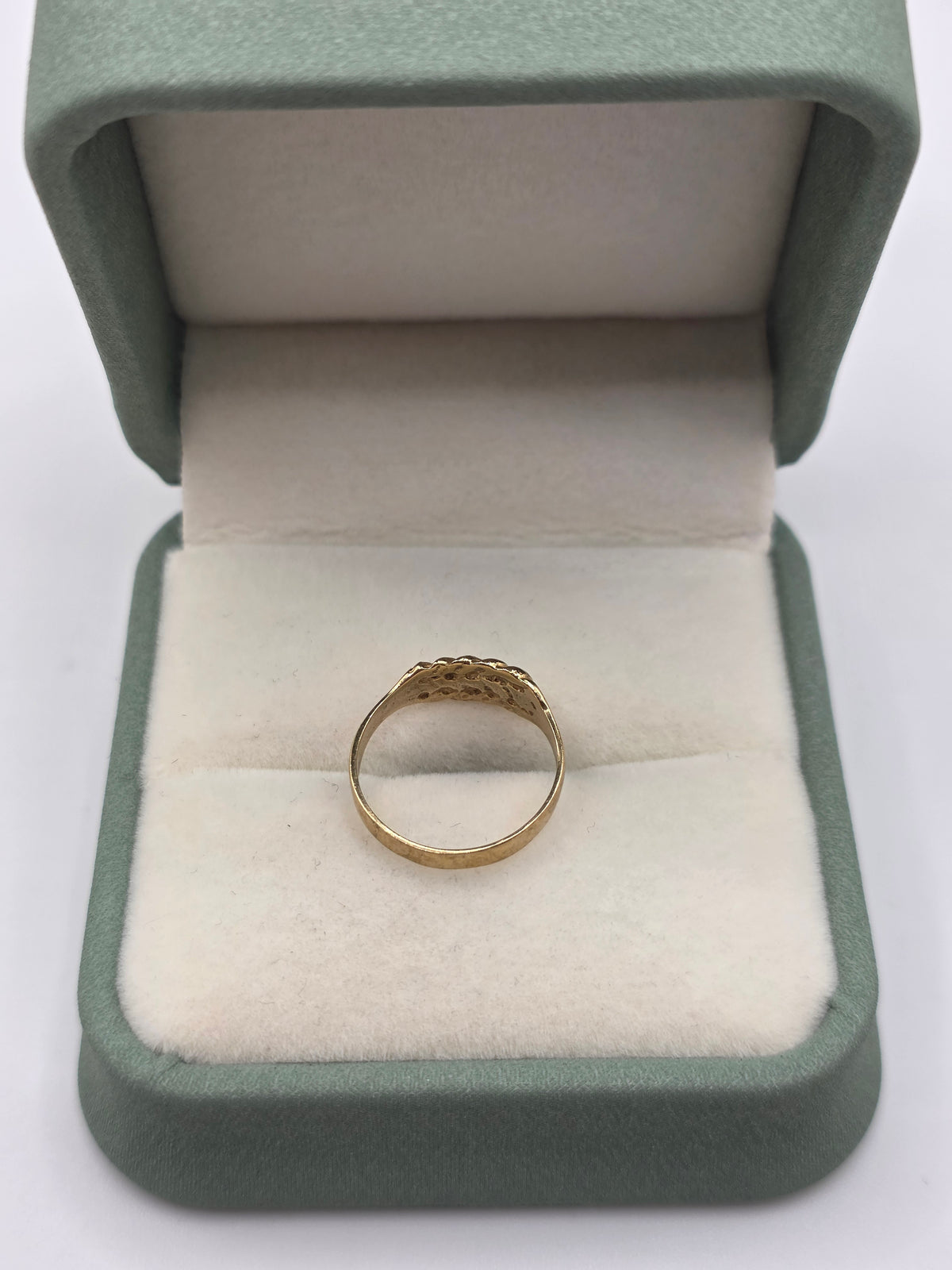 9ct gold keeper ring