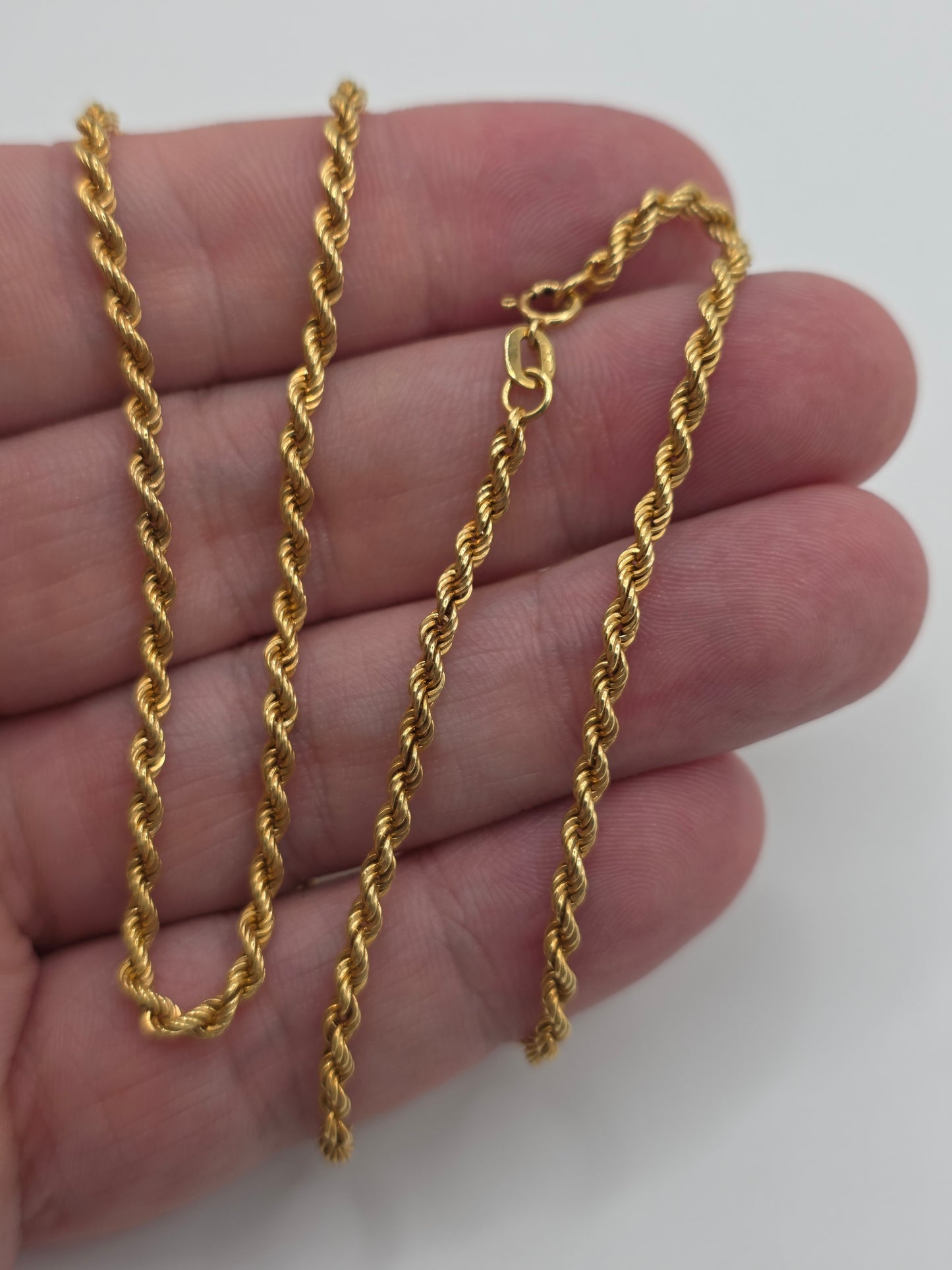 9ct gold rope chain (57)