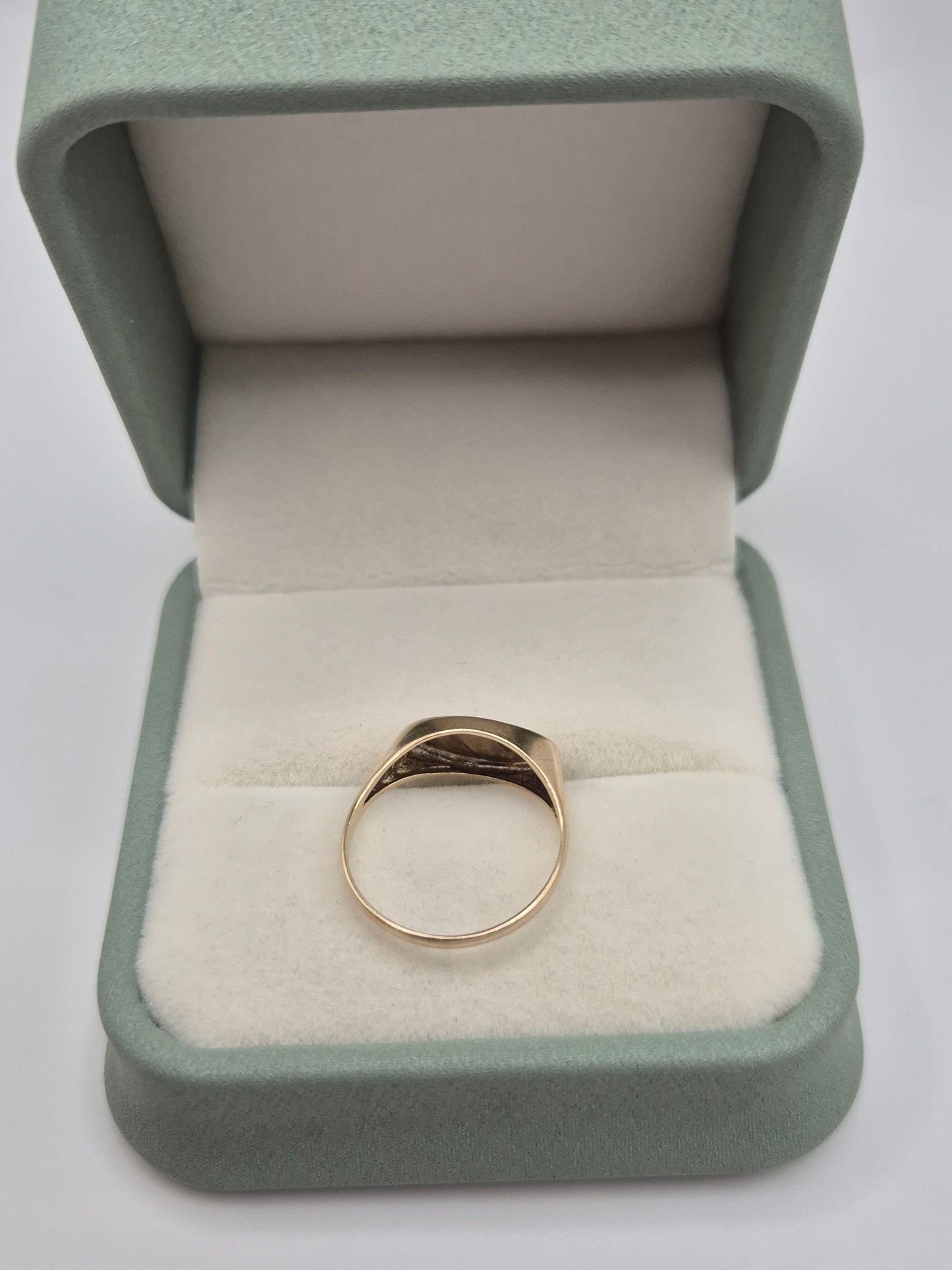 9ct two tone gold ring